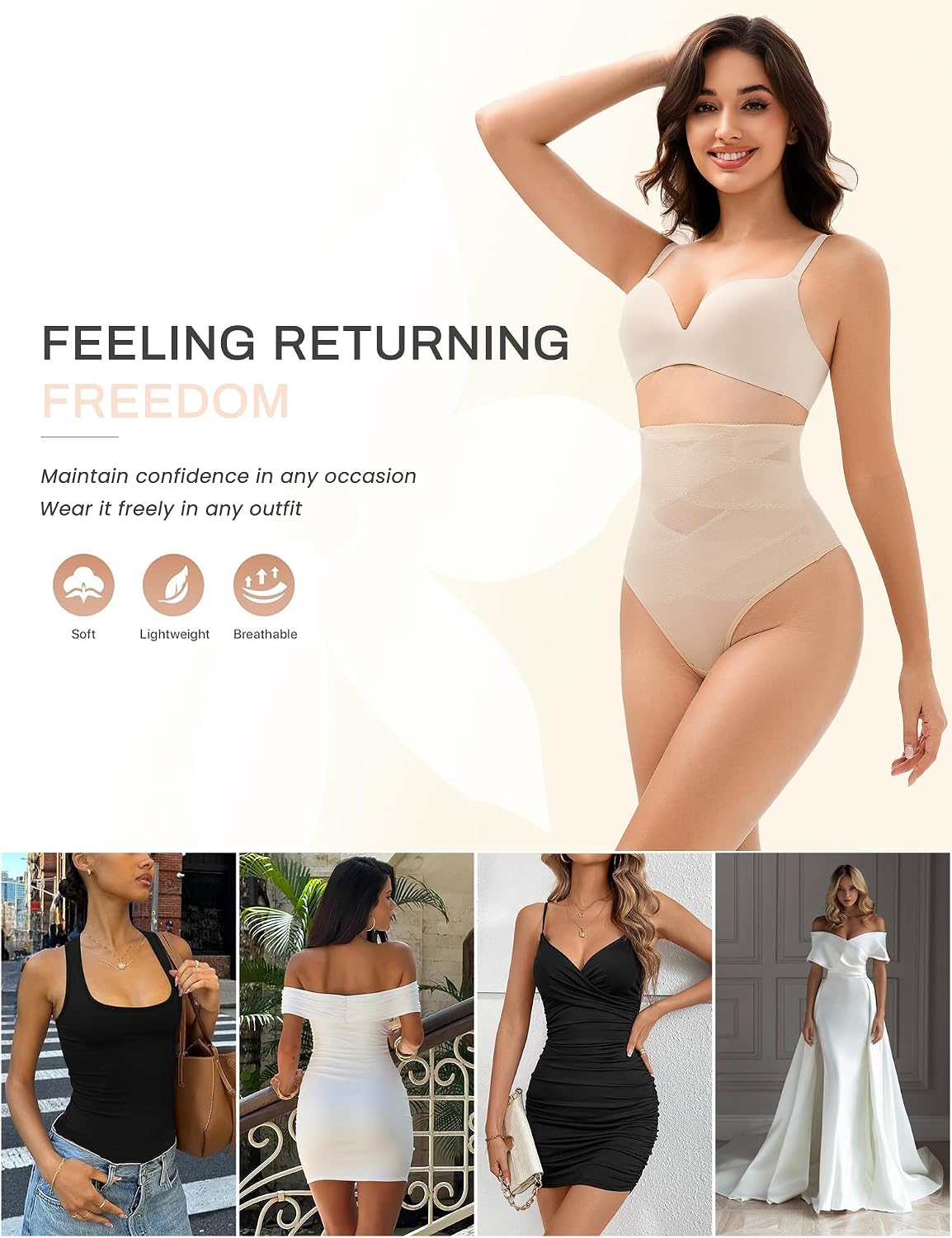JulyGirl High Waist Tummy Control Thong — image 6