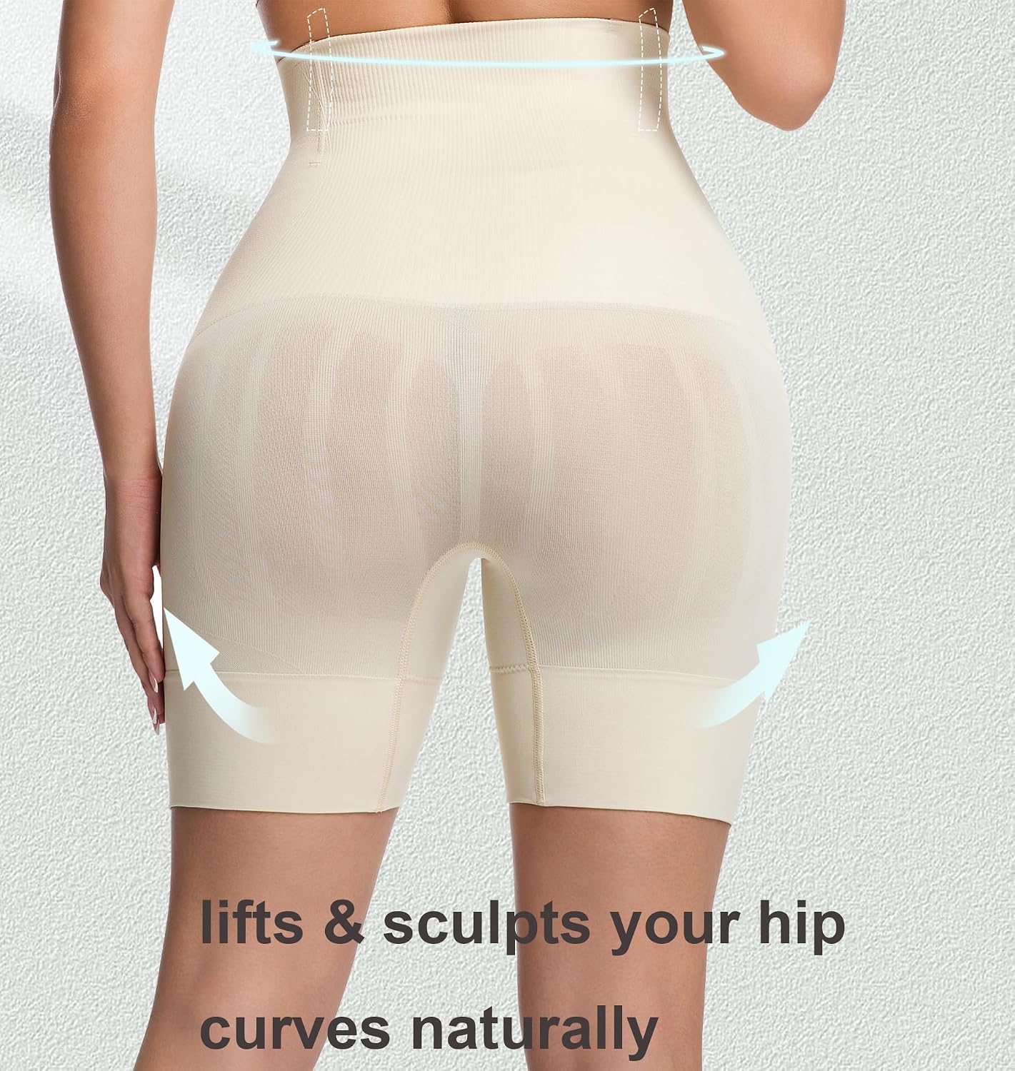 PRETTYWELL High Waisted Shapewear Shorts — image 2