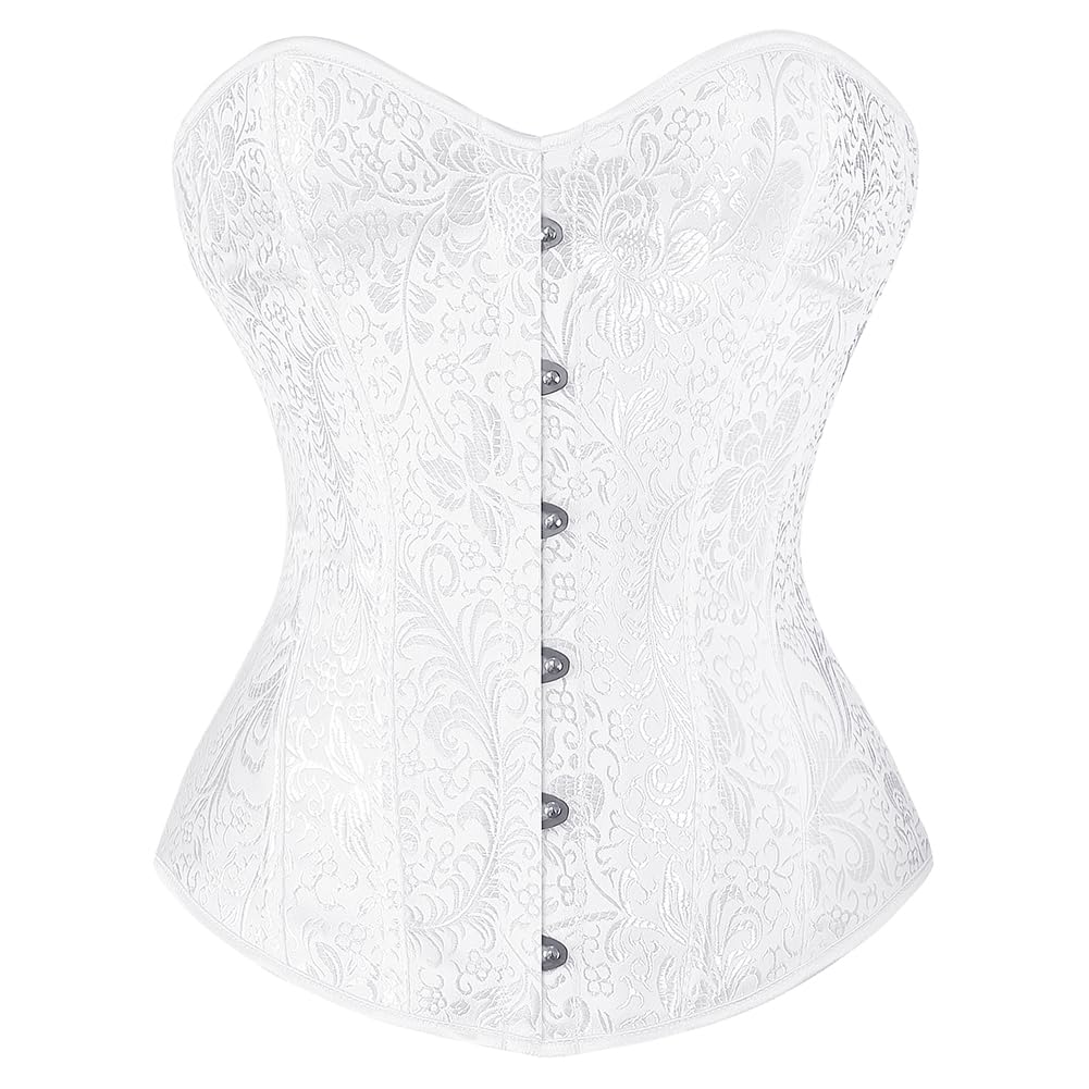 KIMIKAL Women's Lace Overbust Corset Top — image 2