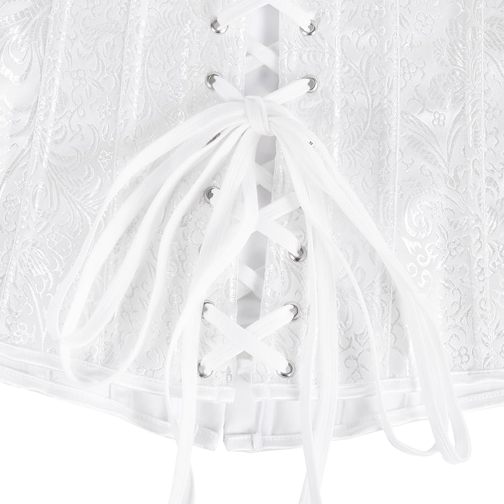 KIMIKAL Women's Lace Overbust Corset Top — image 7