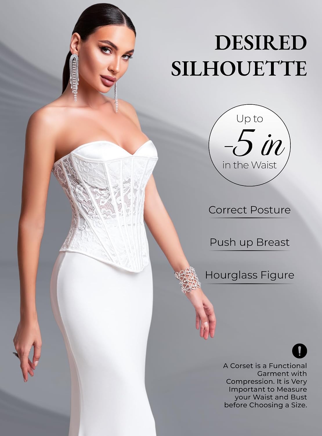 WS Waist Secrets Overbust Corset Top — image 3