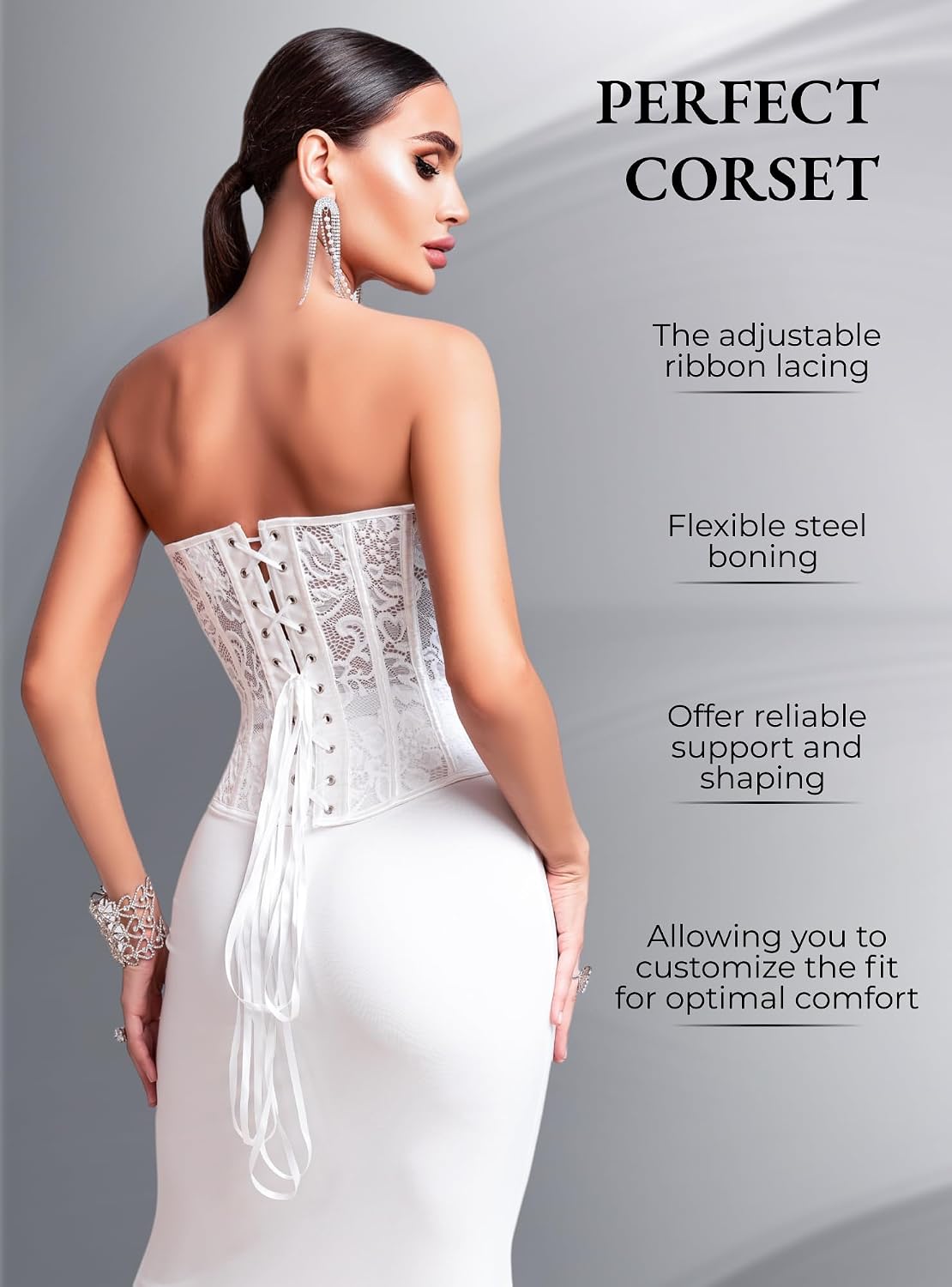 WS Waist Secrets Overbust Corset Top — image 5