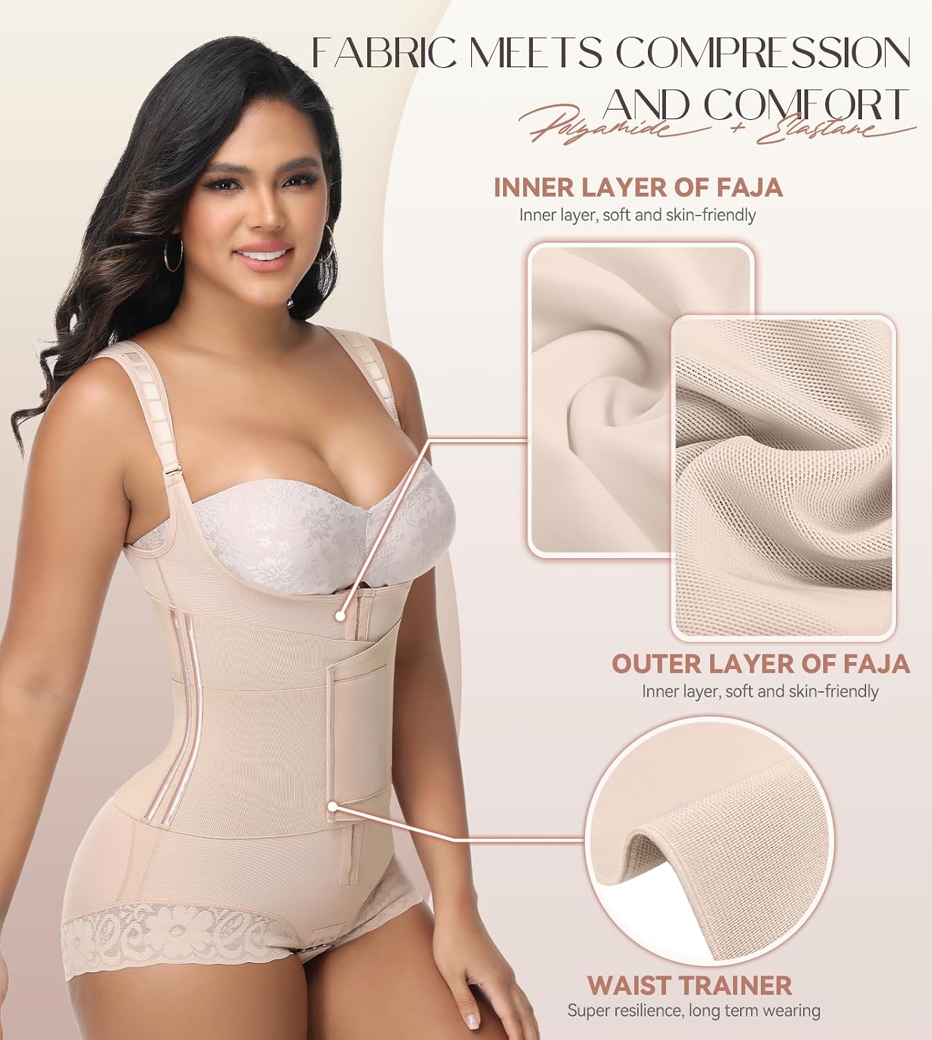 SHAPSHE 3-in-1 High Compression Body Shaper — image 5