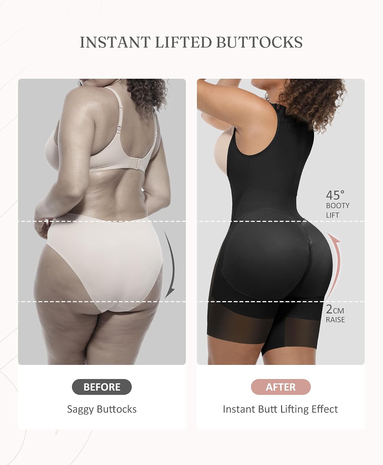 FeelinGirl Shapewear Tummy Control Faja Bodysuit — image 3