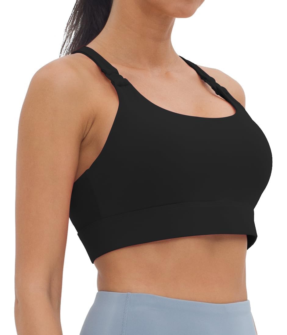 Foucome Racerback Nursing Sports Bra for Women — image 3