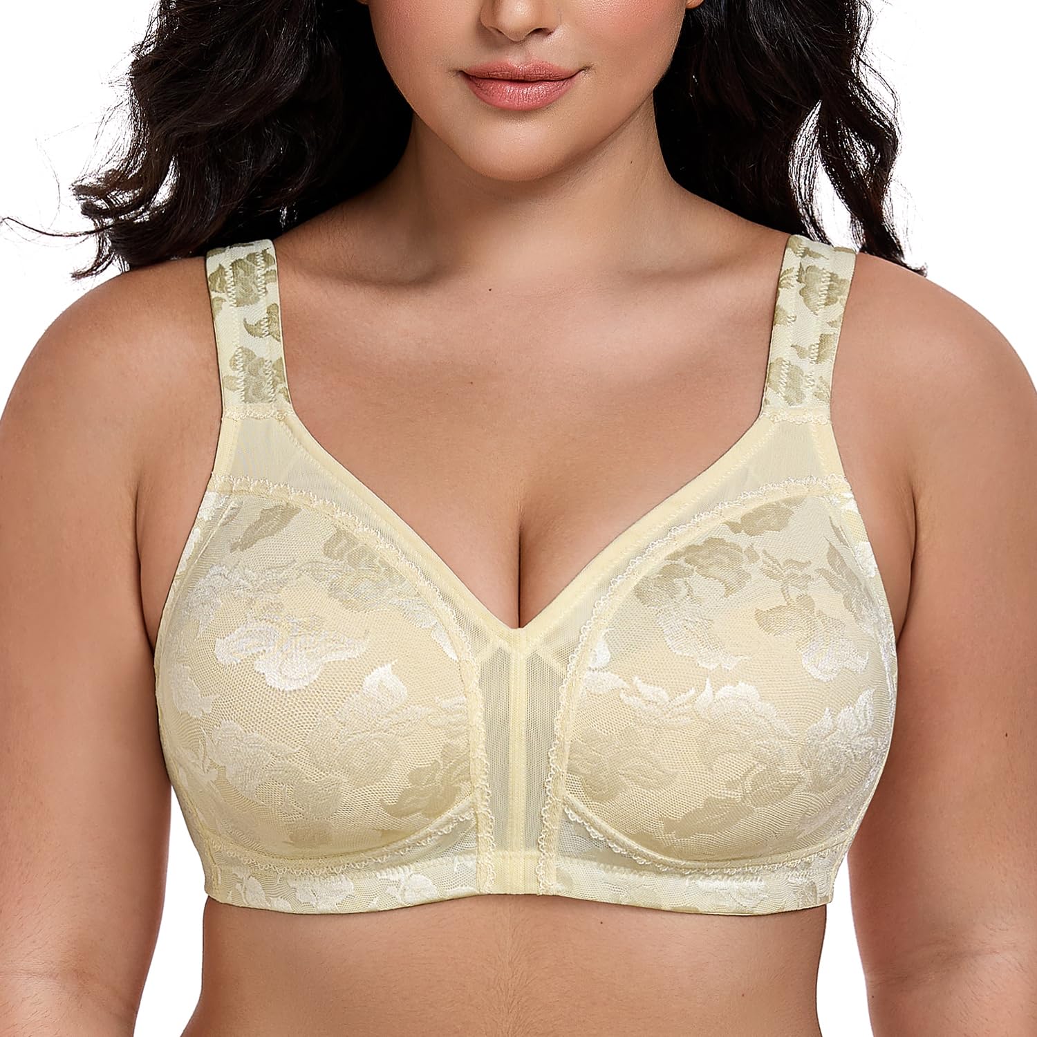 Wingslove Wirefree Minimizer Bra for Full Bust