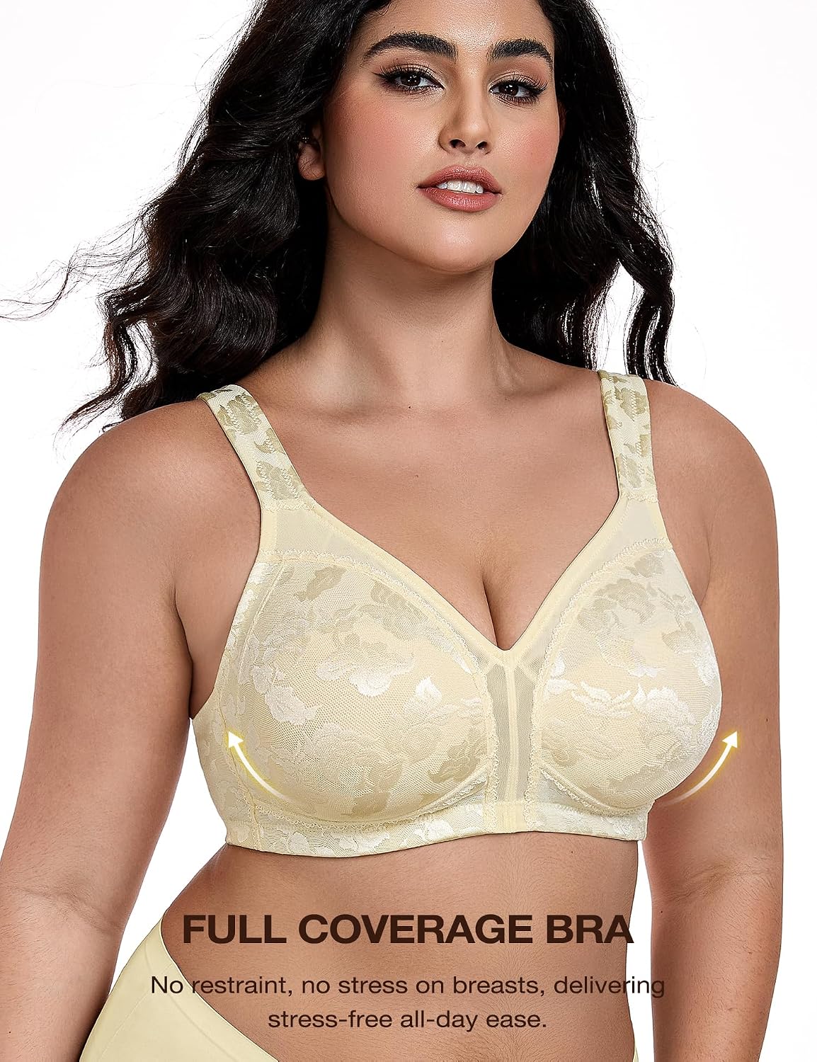 Wingslove Wirefree Minimizer Bra for Full Bust — image 2