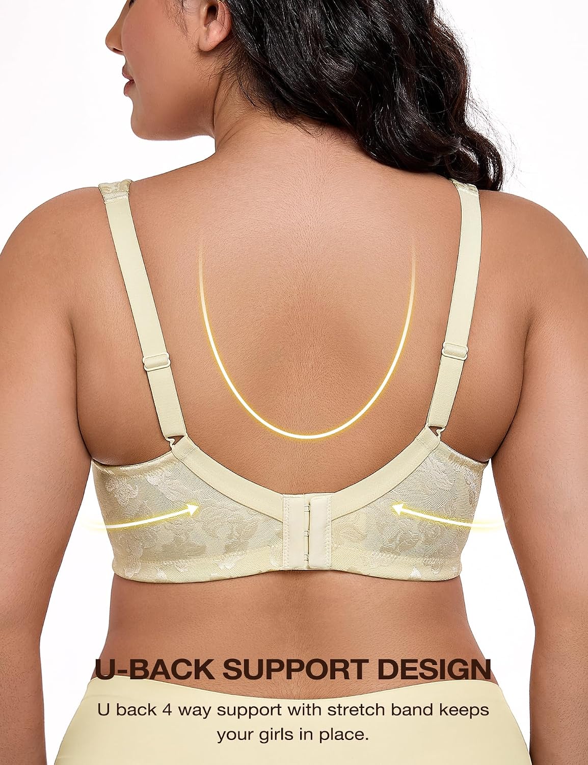 Wingslove Wirefree Minimizer Bra for Full Bust — image 3