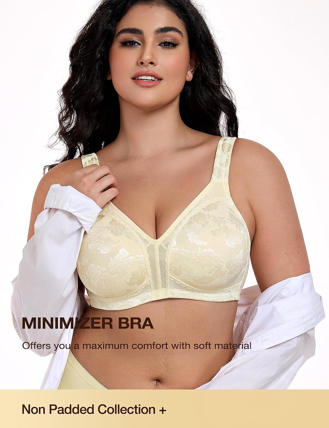 Wingslove Wirefree Minimizer Bra for Full Bust — image 4