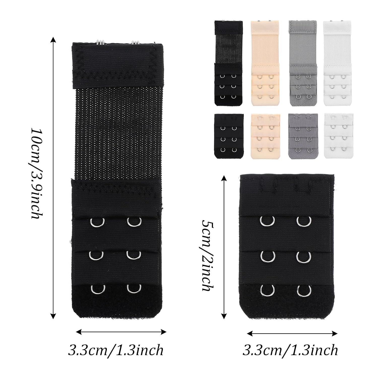 Sorcristy Bra Extender 2 Hook 3 Row — image 2