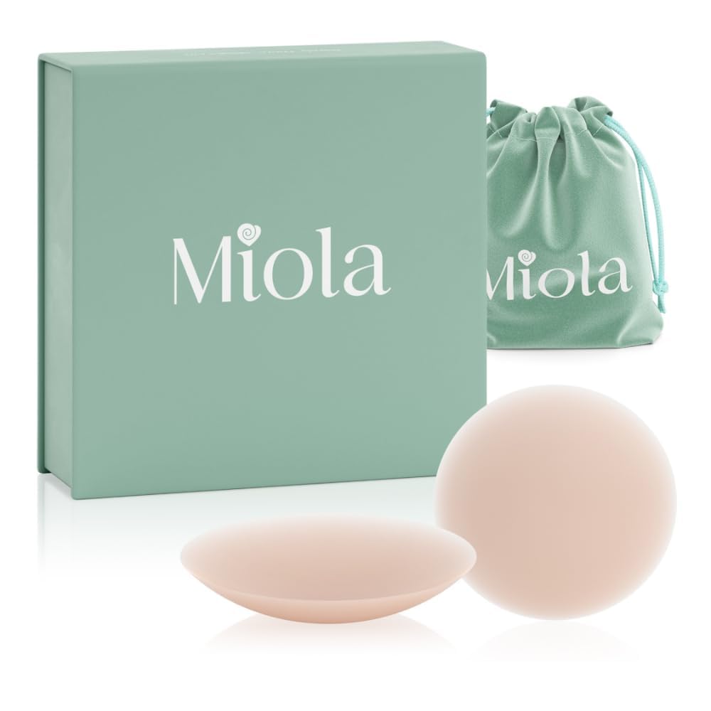 Miola Reusable Silicone Nipple Covers for Women