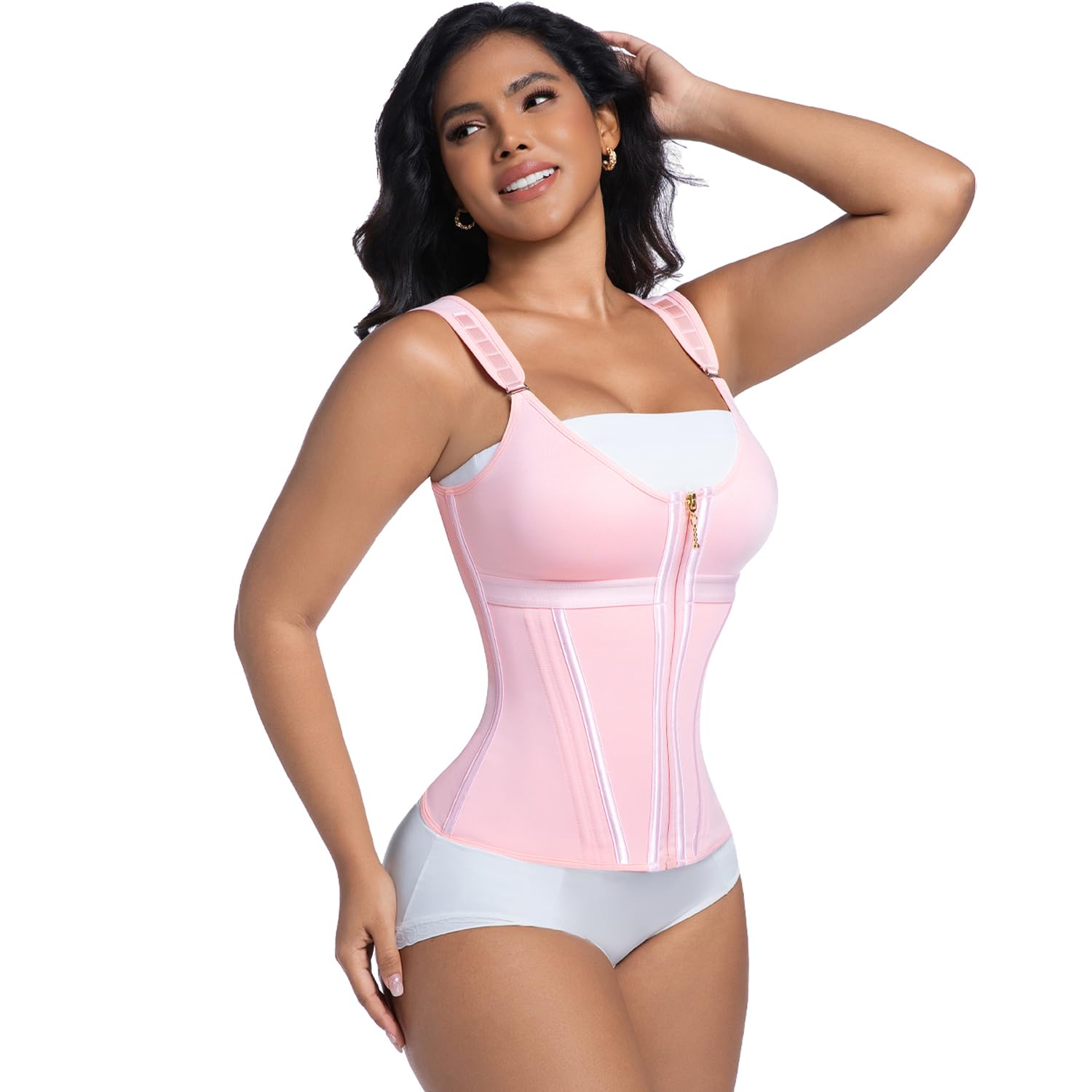Tummy Control Waist Trainer with Bra