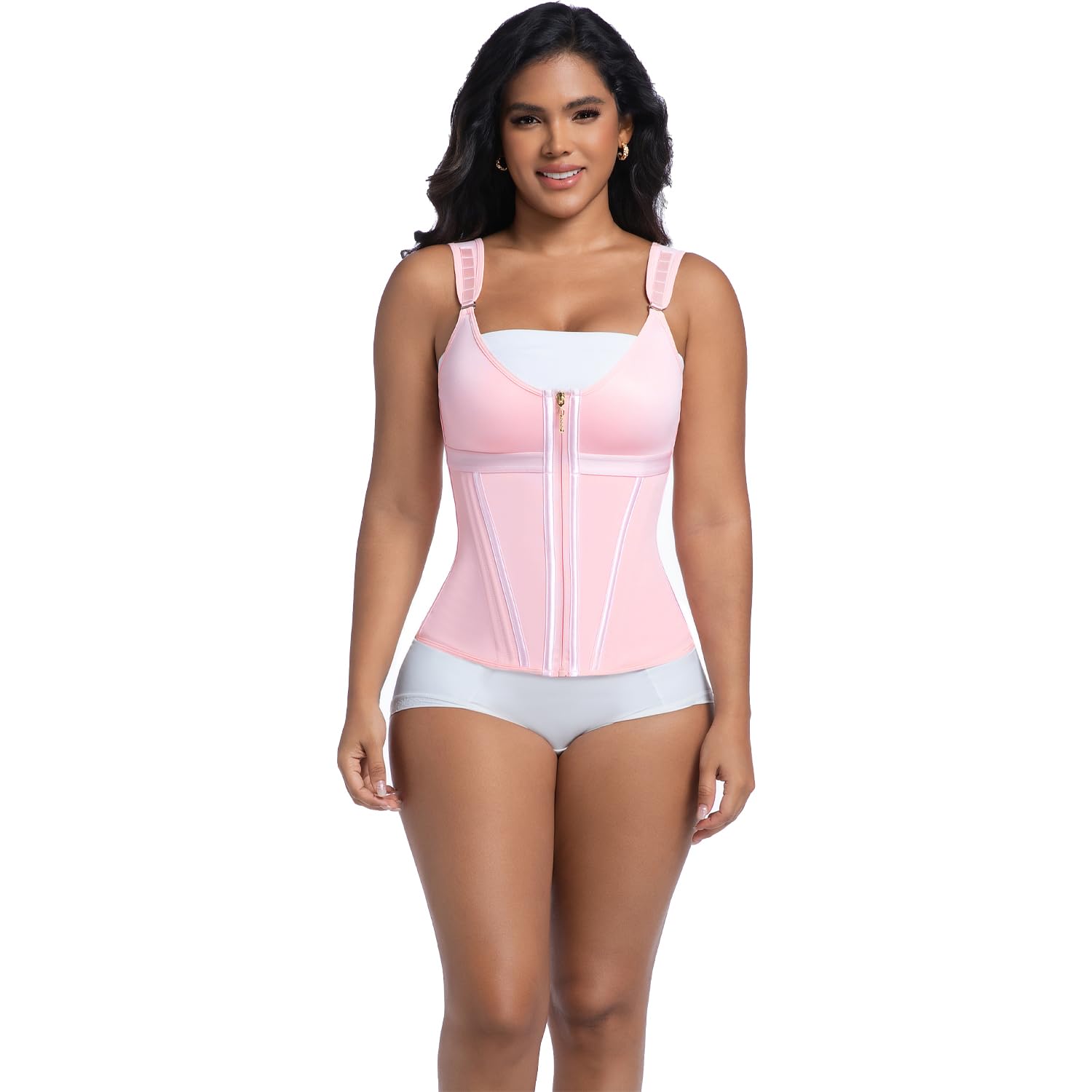 Tummy Control Waist Trainer with Bra — image 4