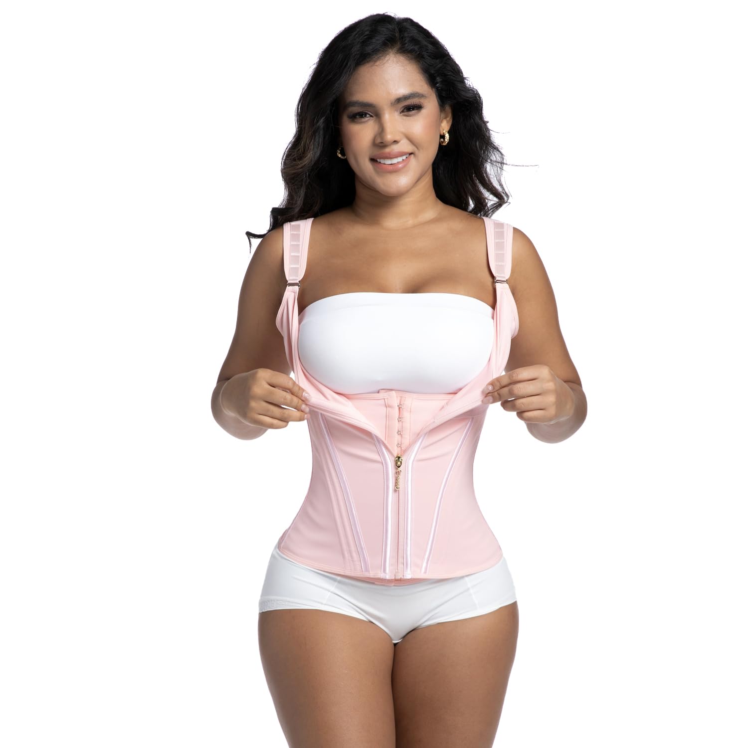 Tummy Control Waist Trainer with Bra — image 5