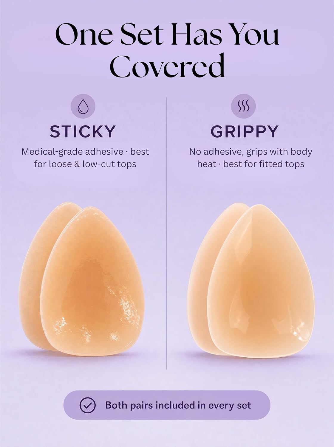 love & nuuna Reusable Waterproof Nipple Pasties Set — image 2
