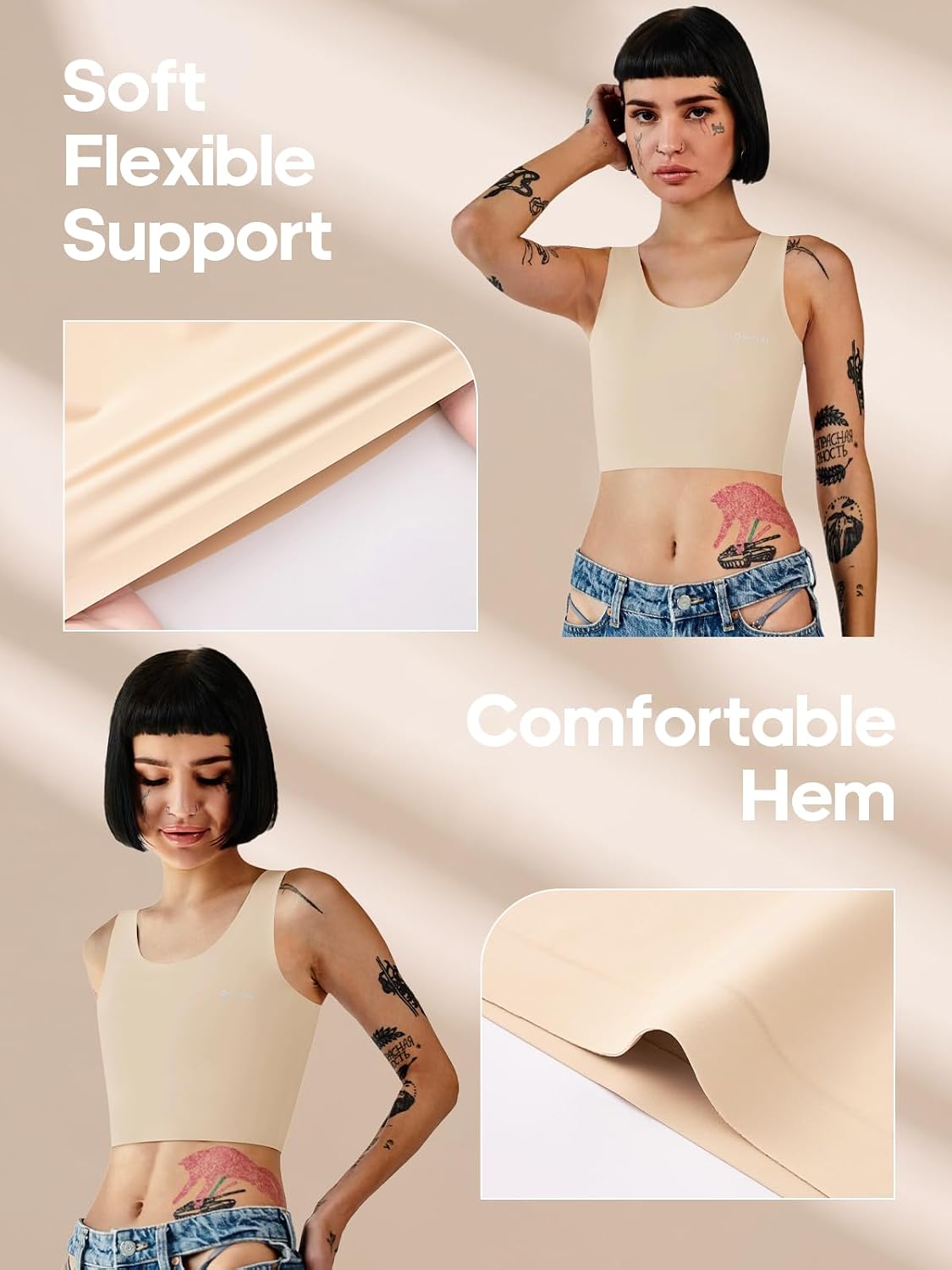 GCTBL Seamless Transgender Chest Binder — image 4