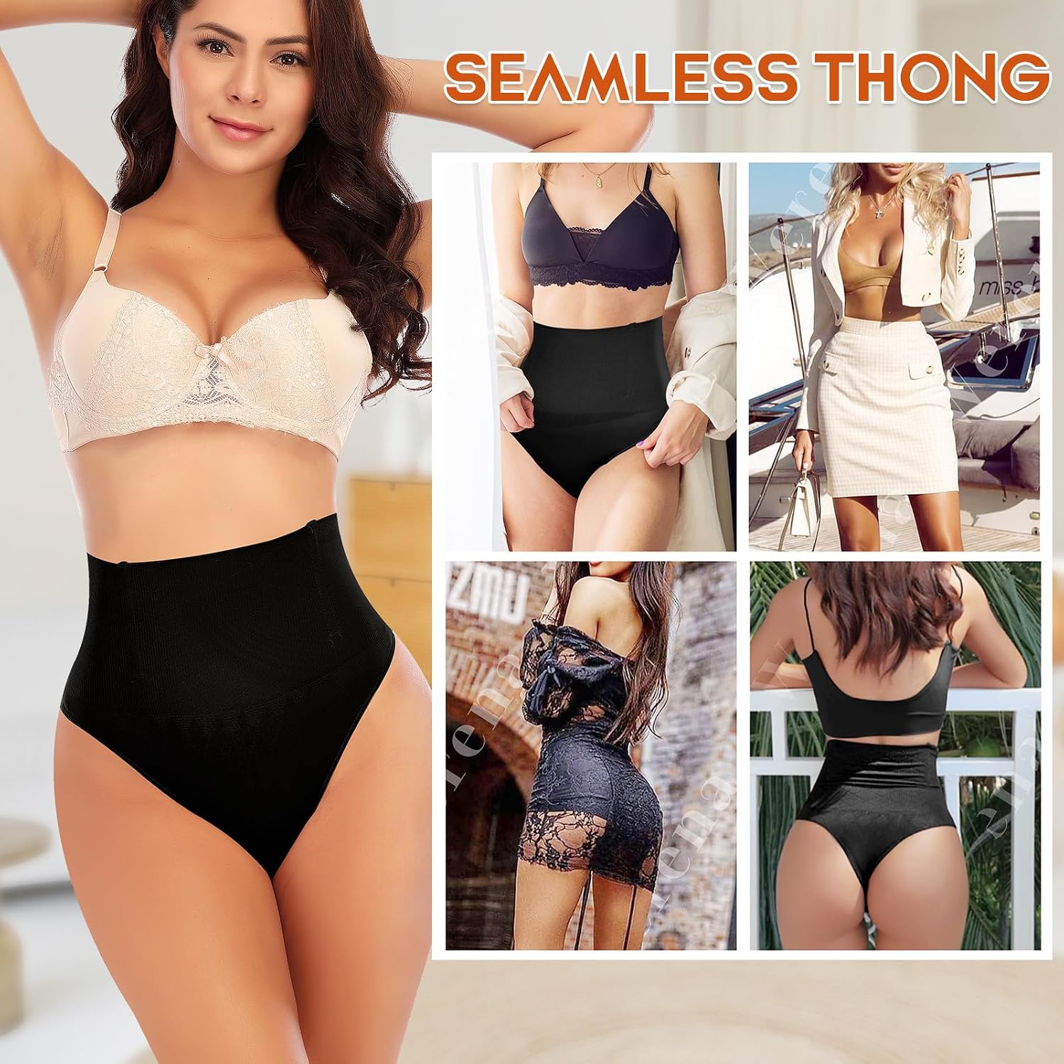 Werena High Waist Tummy Control Thong Shapewear — image 2