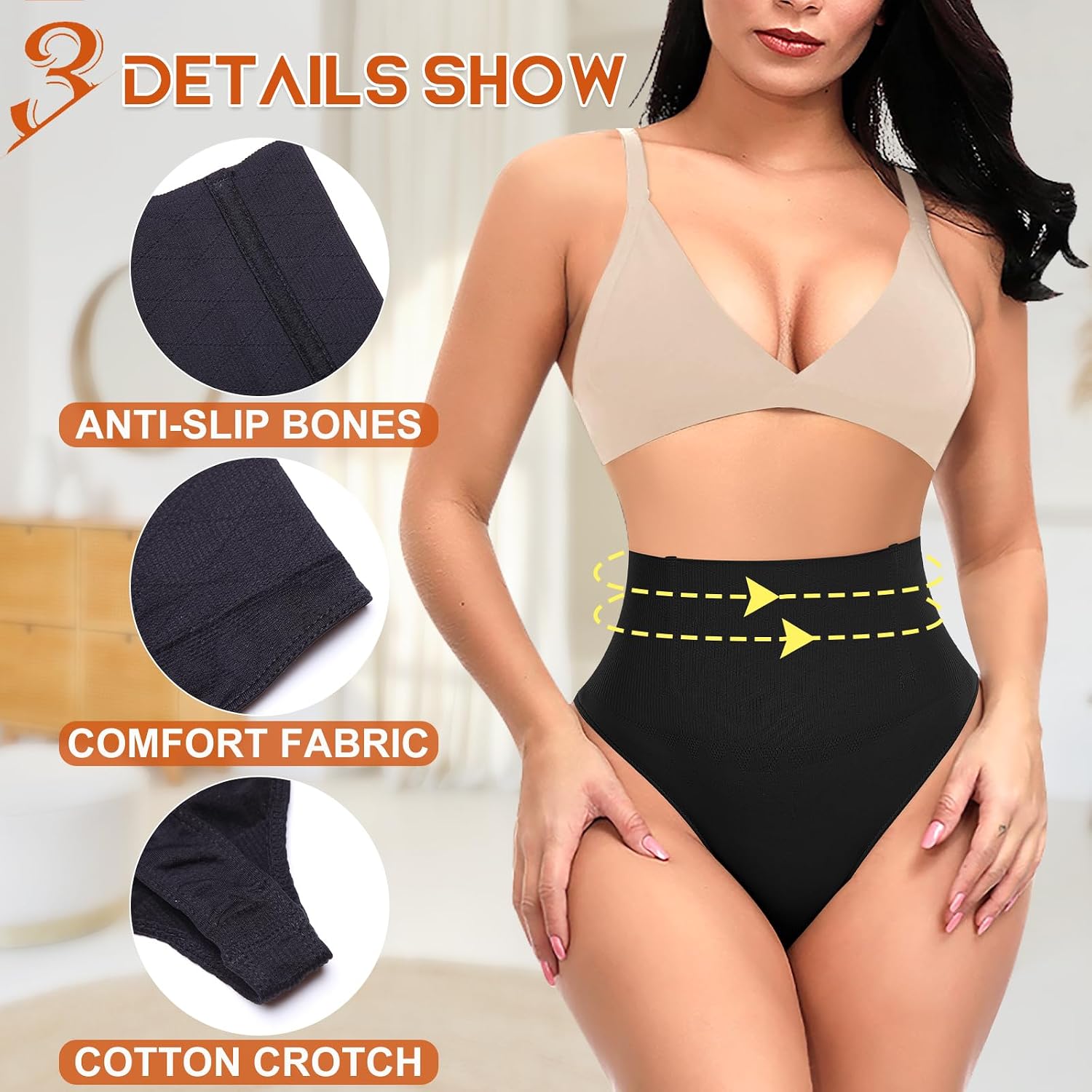 Werena High Waist Tummy Control Thong Shapewear — image 5