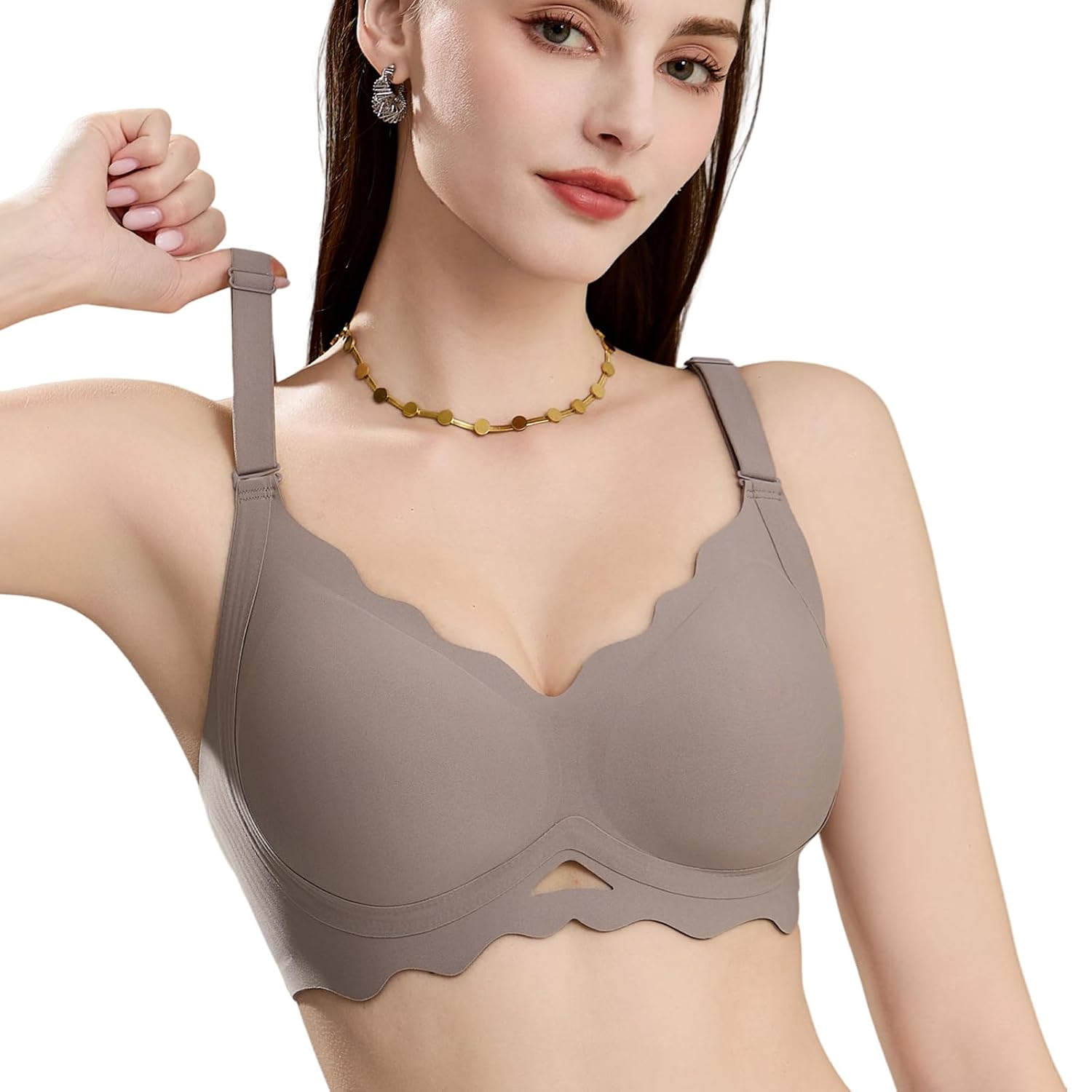 AurlyaForm Seamless Mastectomy Bra for Prosthesis