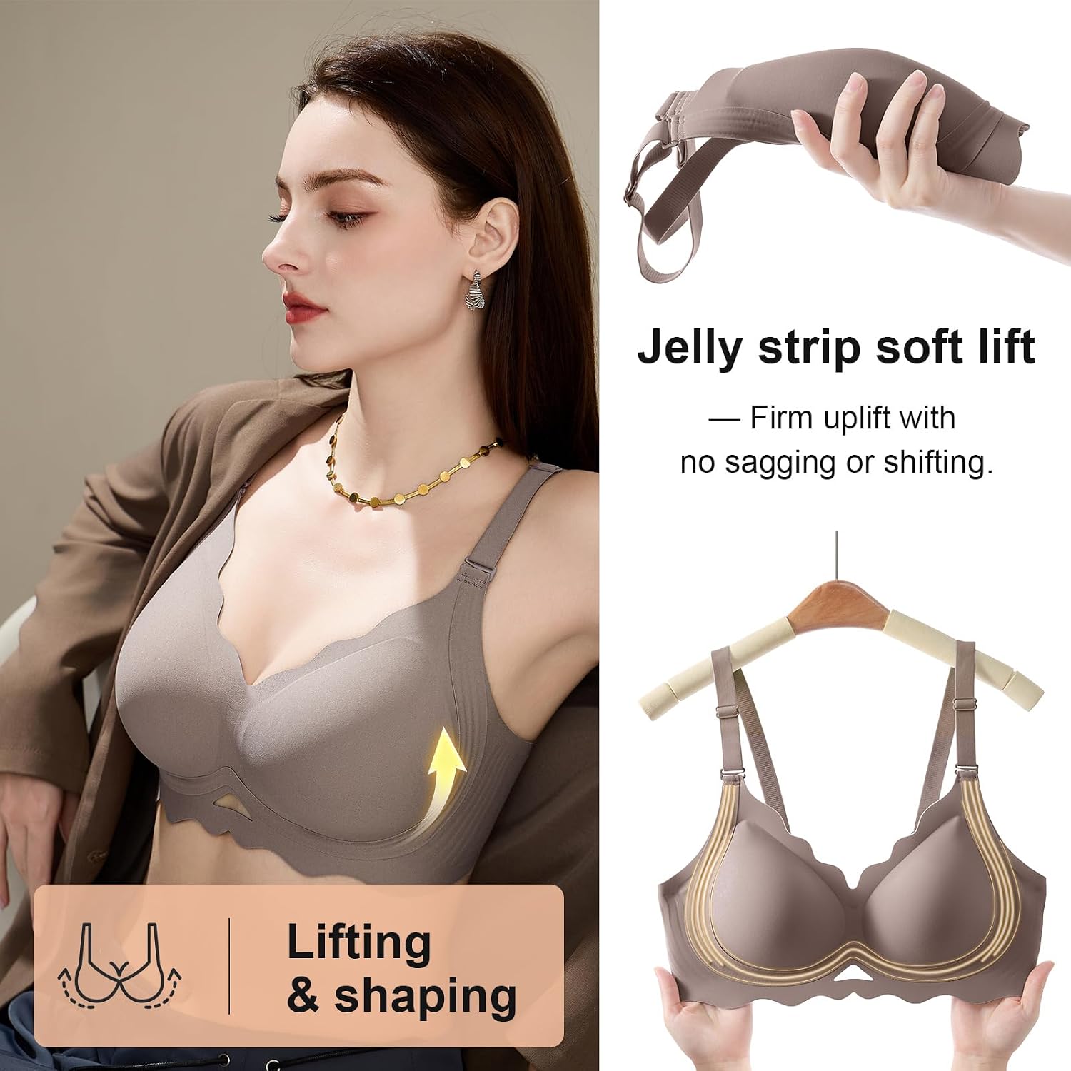 AurlyaForm Seamless Mastectomy Bra for Prosthesis — image 2