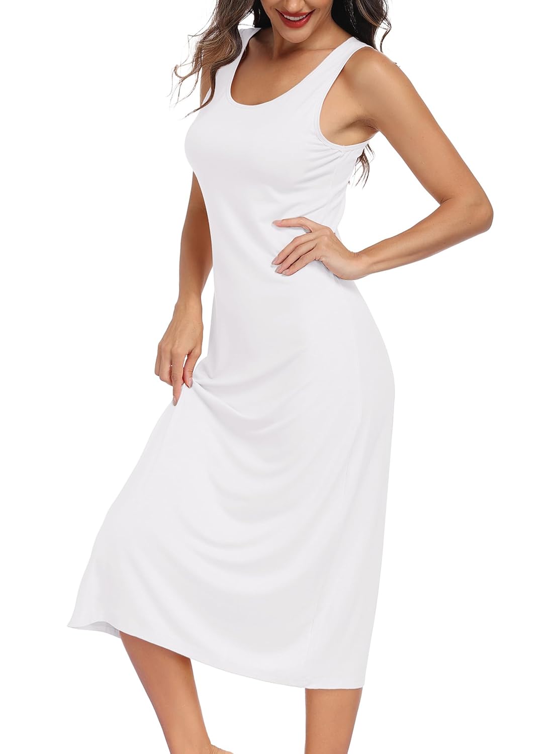 Lovasy Full Slip Tank Top Dress for Women — image 3