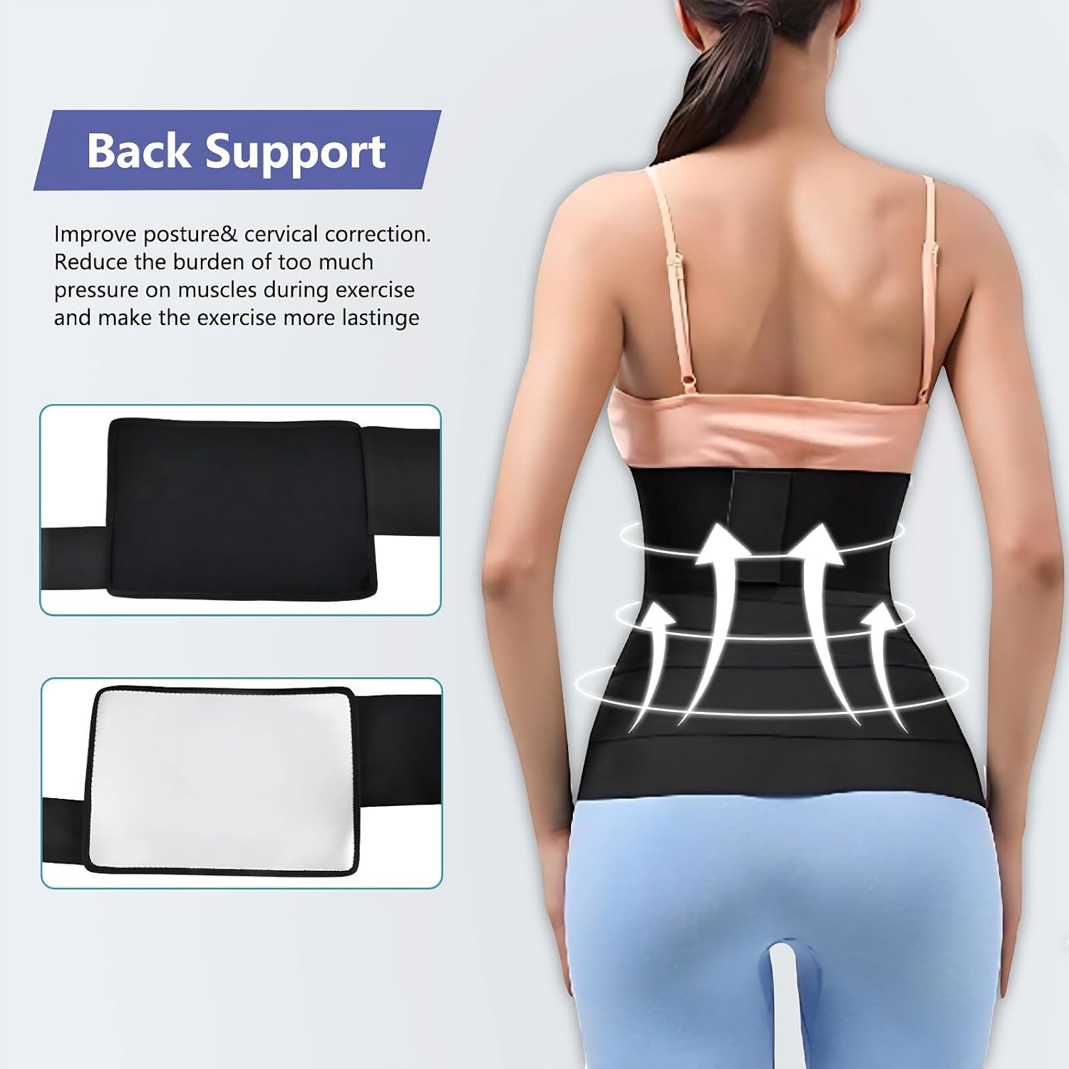 AMZBOSS Waist Trainer Sweat Band for Women — image 4