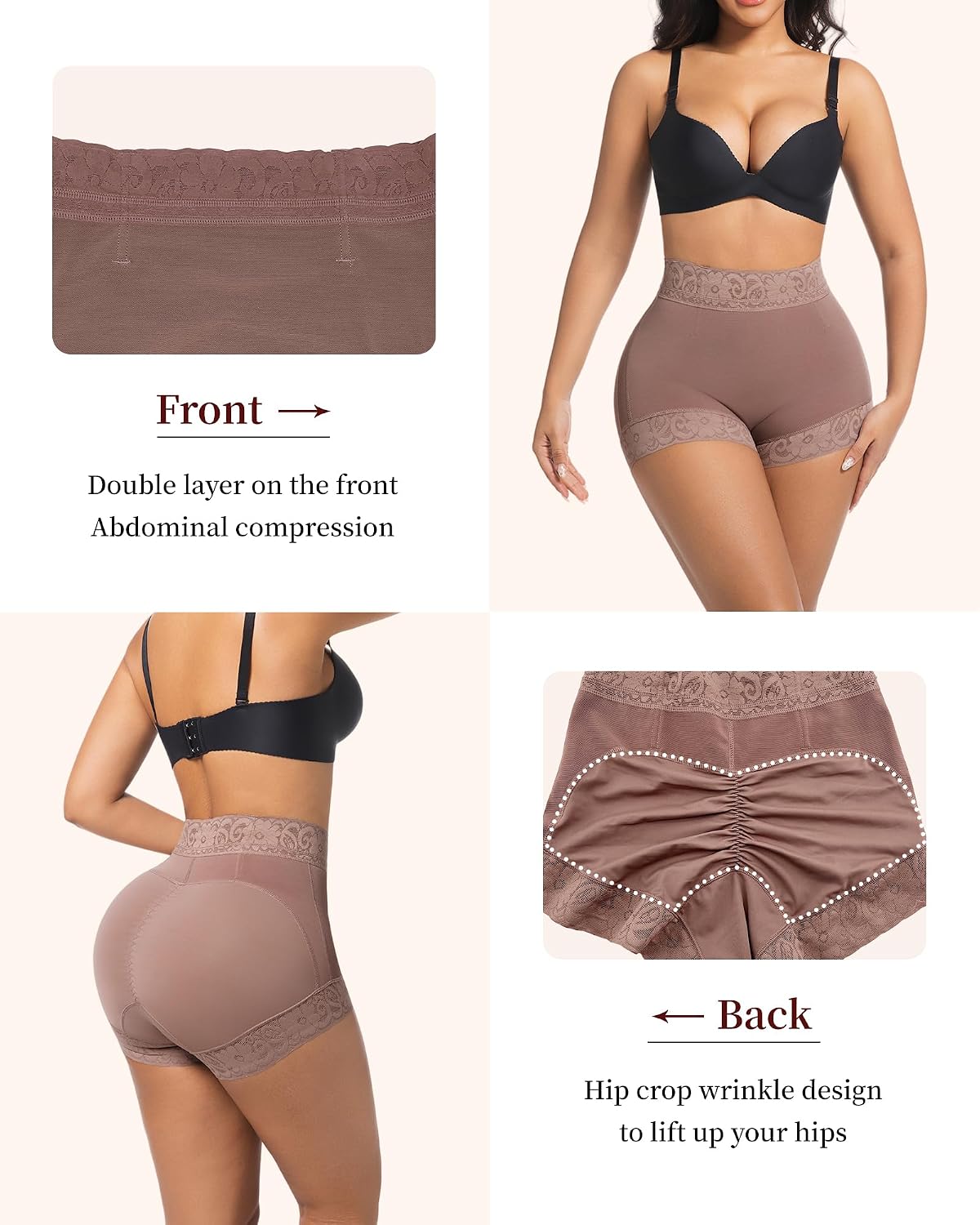 Stoto Butt Lifting Shapewear Shorts for Women — image 2