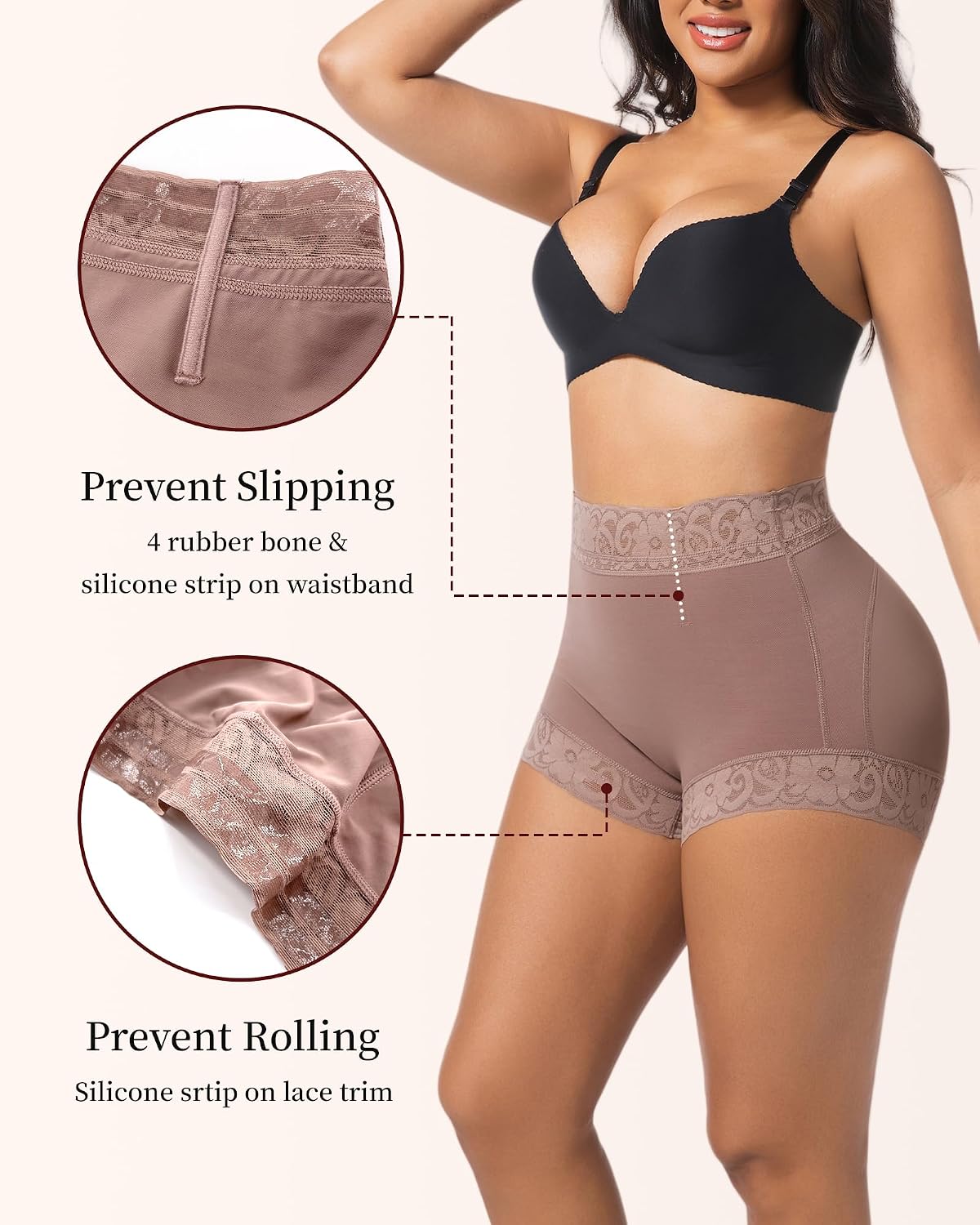 Stoto Butt Lifting Shapewear Shorts for Women — image 3