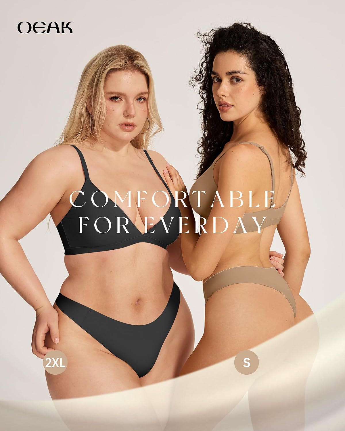 OEAK Seamless Invisible Thong for Women — image 7