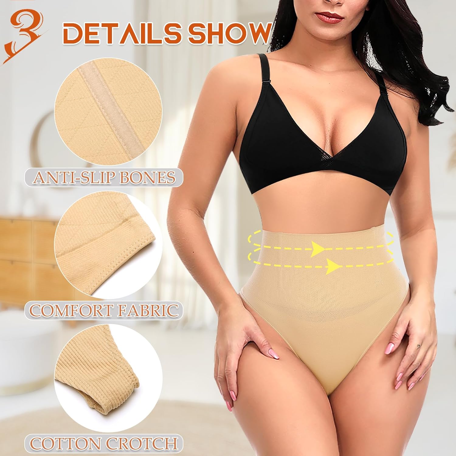 Werena High Waist Tummy Control Thong Shapewear — image 5