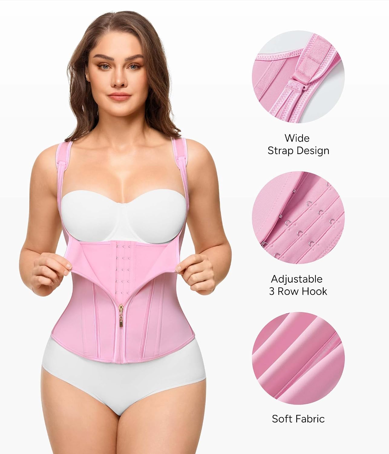Nebility Waist Trainer Corset Shapewear for Women — image 4