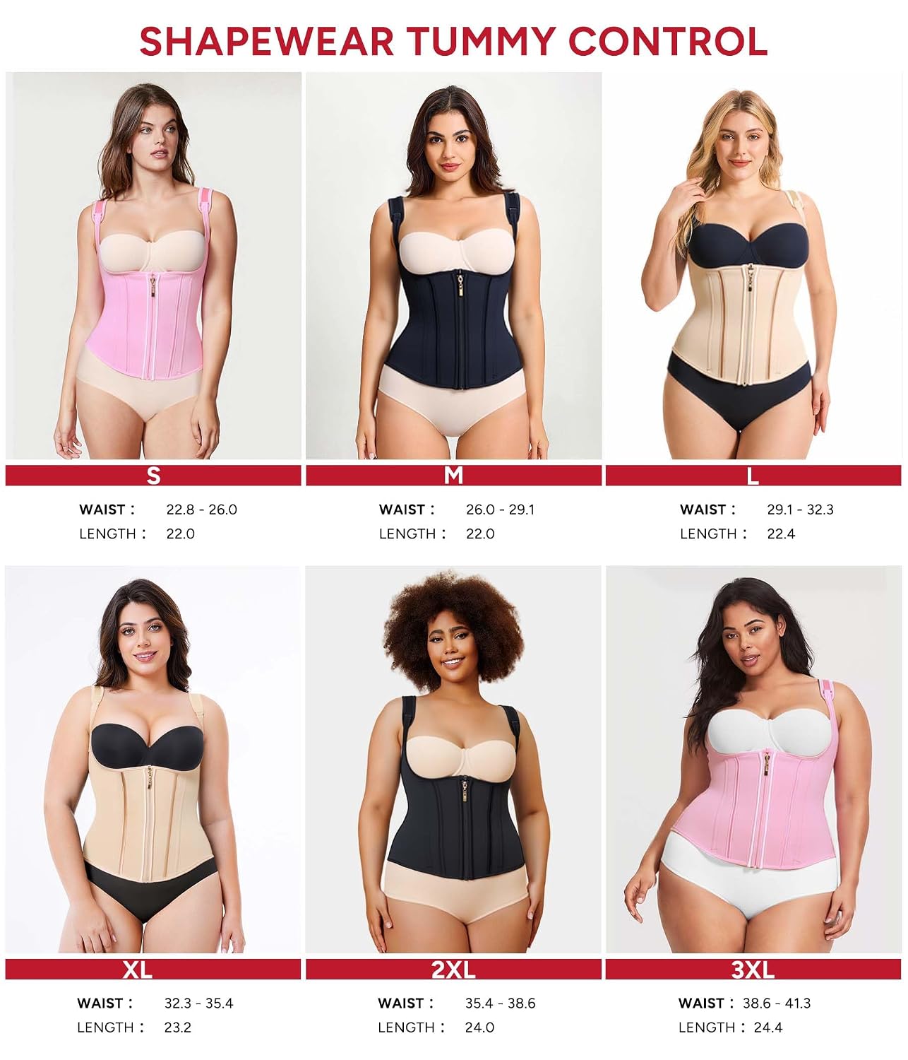 Nebility Waist Trainer Corset Shapewear for Women — image 6