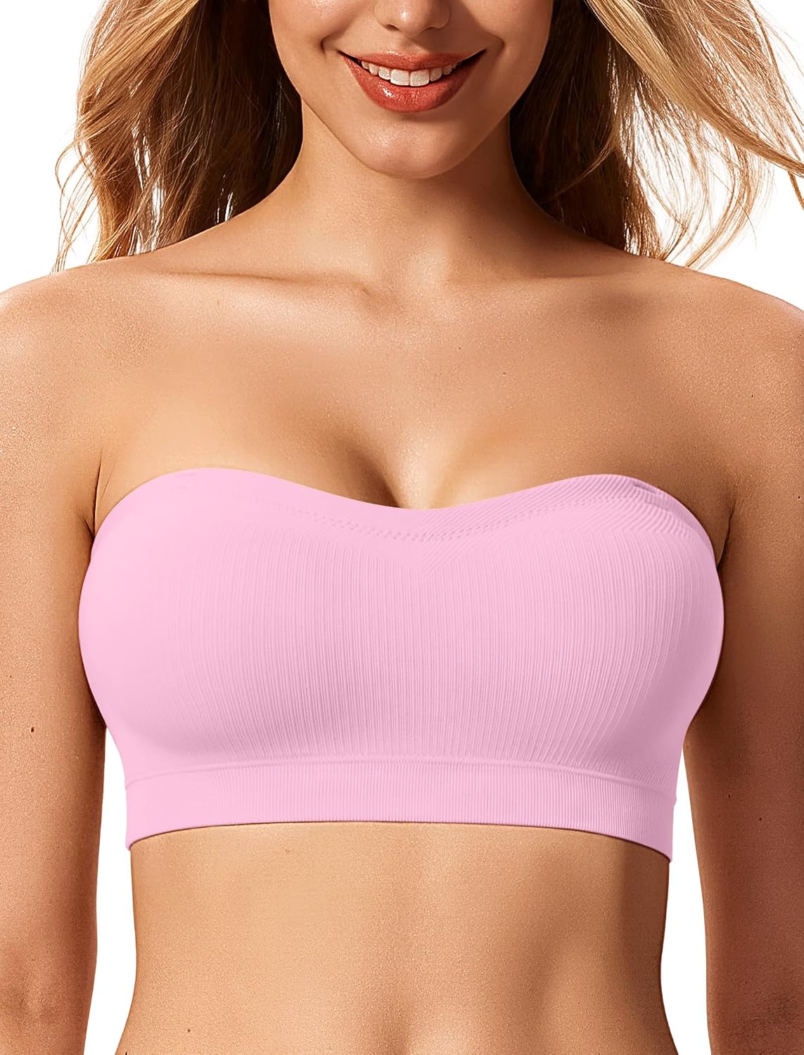 LetsJoli Strapless Wireless Push-Up Bandeau Bra — image 8