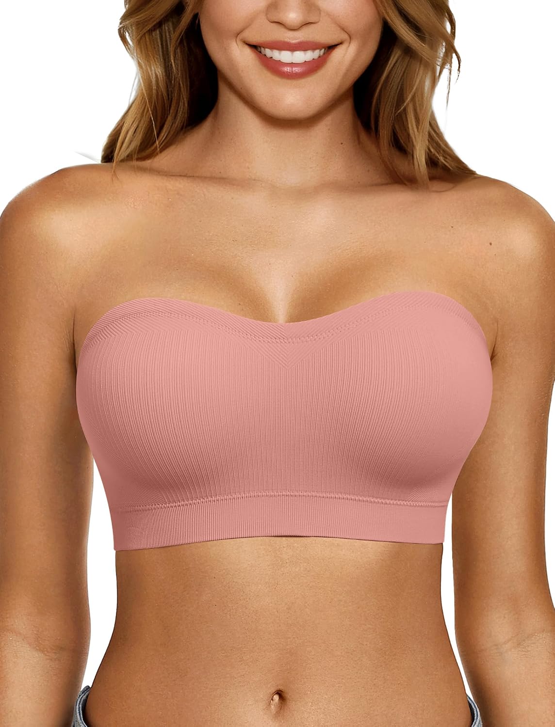 LetsJoli Strapless Wireless Push-Up Bandeau Bra — image 12
