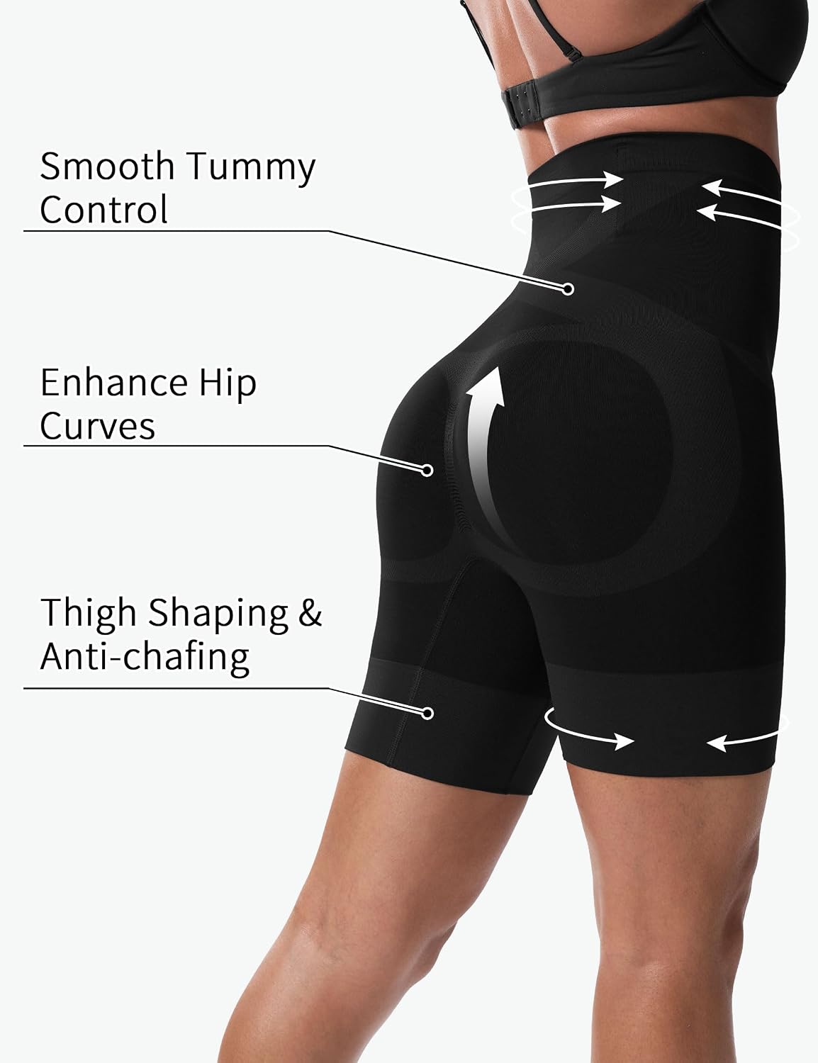 Yeshape High Waist Tummy Control Shapewear Shorts — image 2