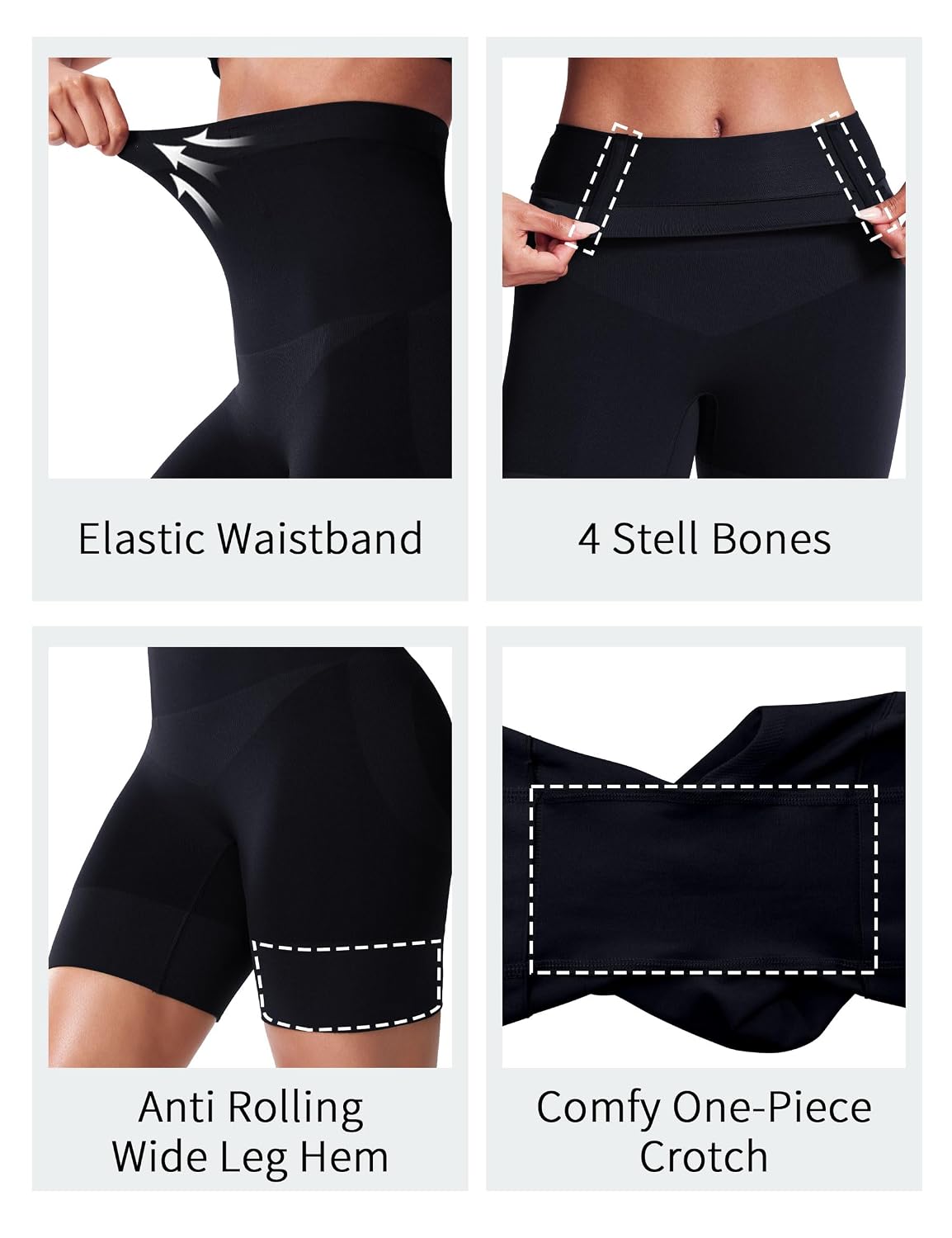 Yeshape High Waist Tummy Control Shapewear Shorts — image 3