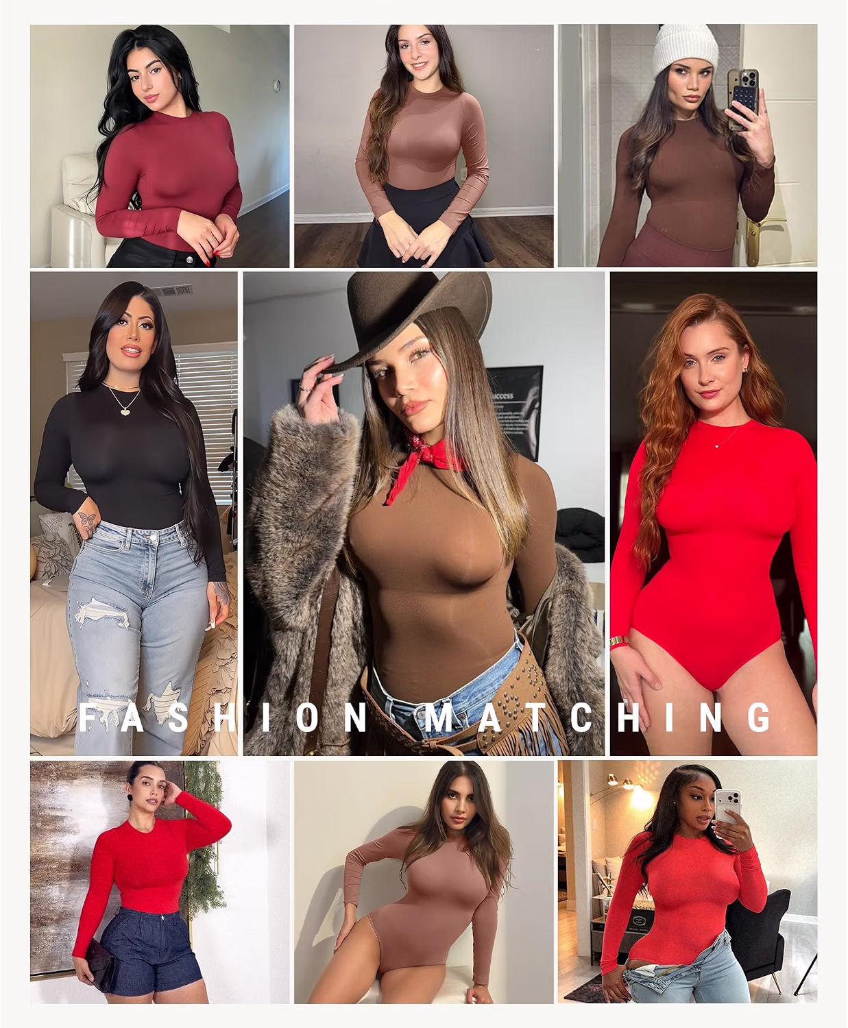 FeelinGirl Tummy Control Long Sleeve Bodysuit — image 2