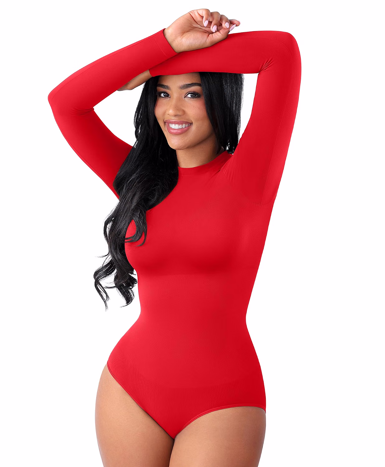 FeelinGirl Tummy Control Long Sleeve Bodysuit — image 7