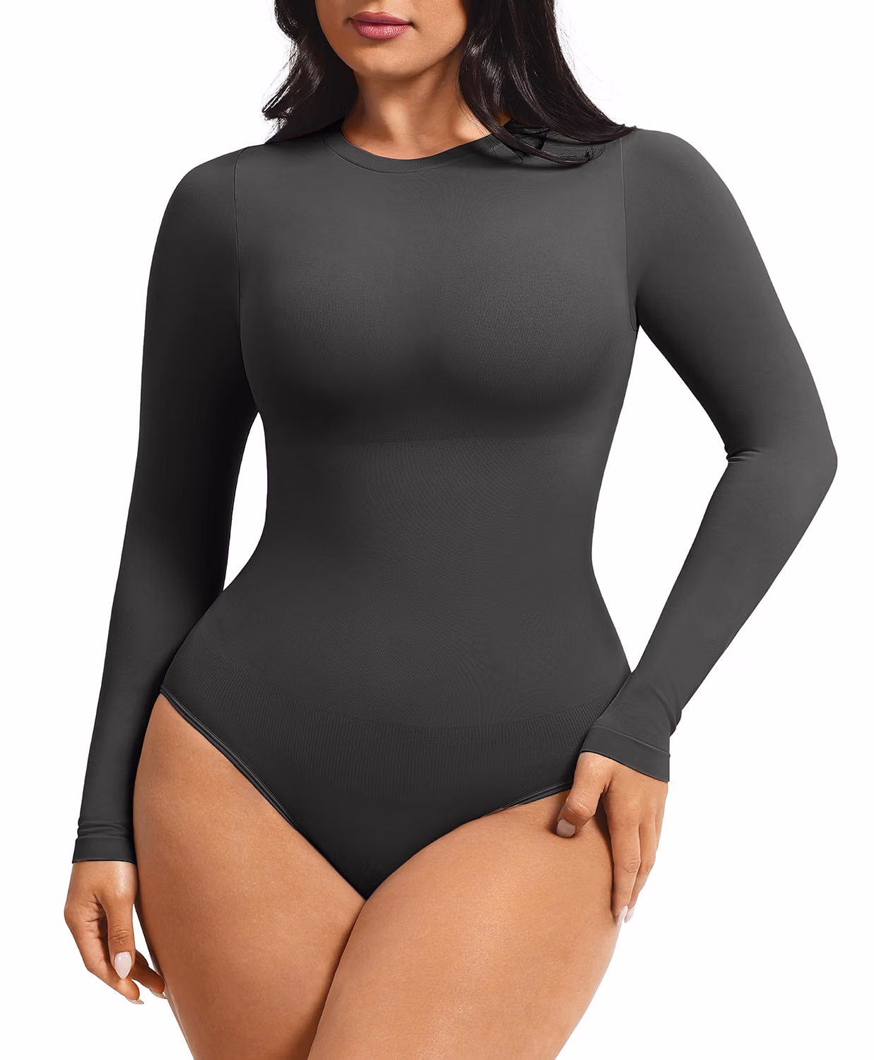 FeelinGirl Tummy Control Long Sleeve Bodysuit — image 8