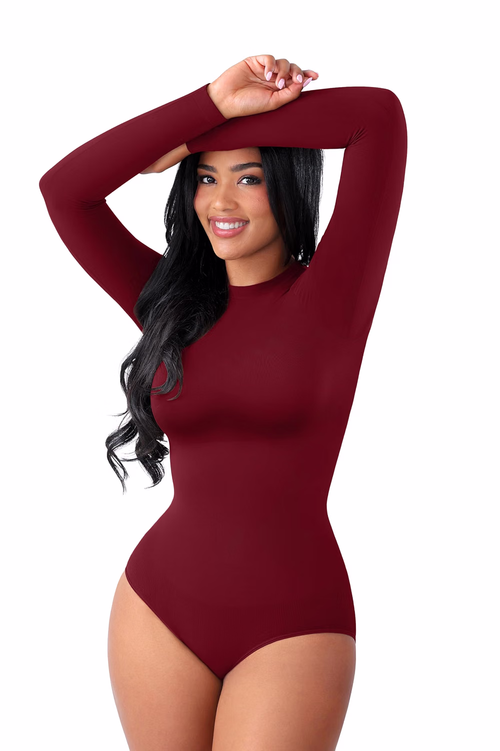 FeelinGirl Tummy Control Long Sleeve Bodysuit — image 10