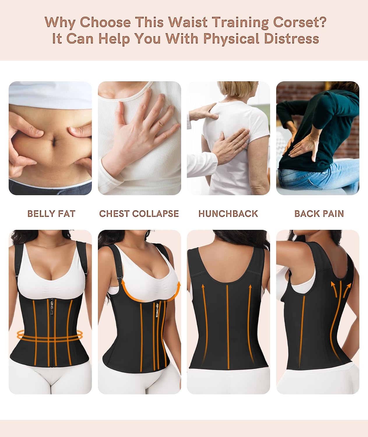 Figninget Waist Trainer Corset for Women — image 6