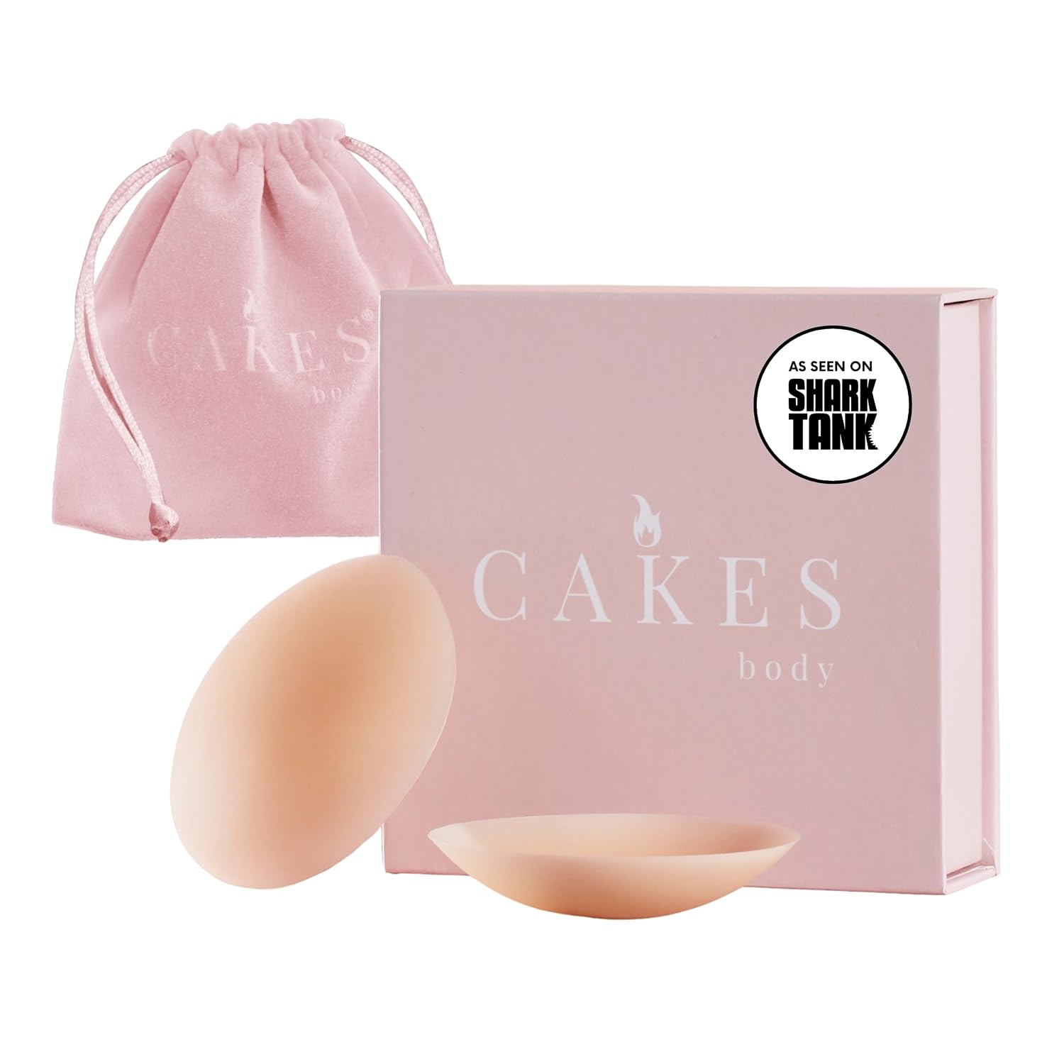 CAKES Body Non-Adhesive Silicone Nipple Covers