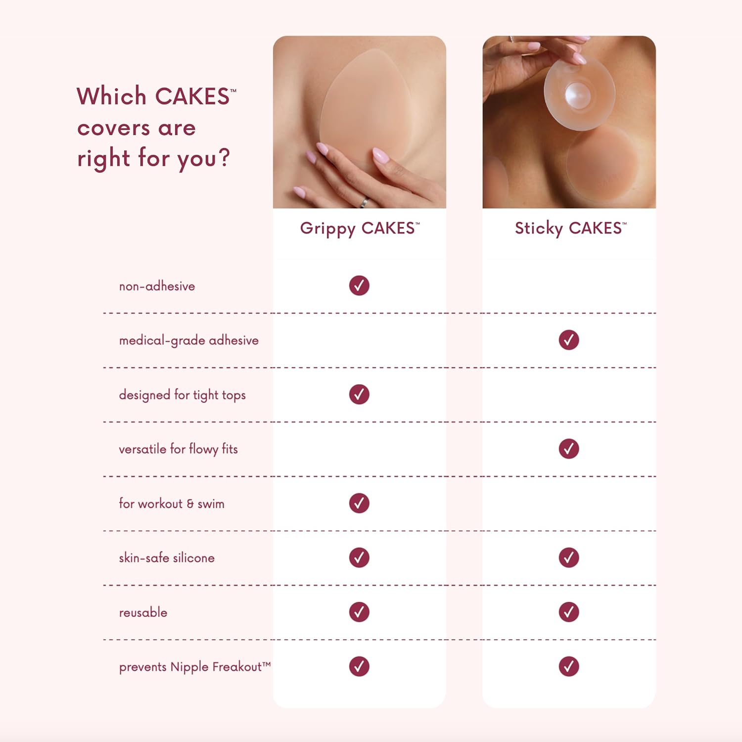 CAKES Body Sticky Circle Nipple Covers — image 8