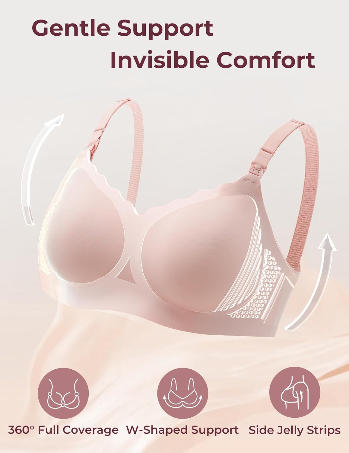 Momcozy 4-in-1 Hands-Free Pumping Bra with Cooling Support — image 6
