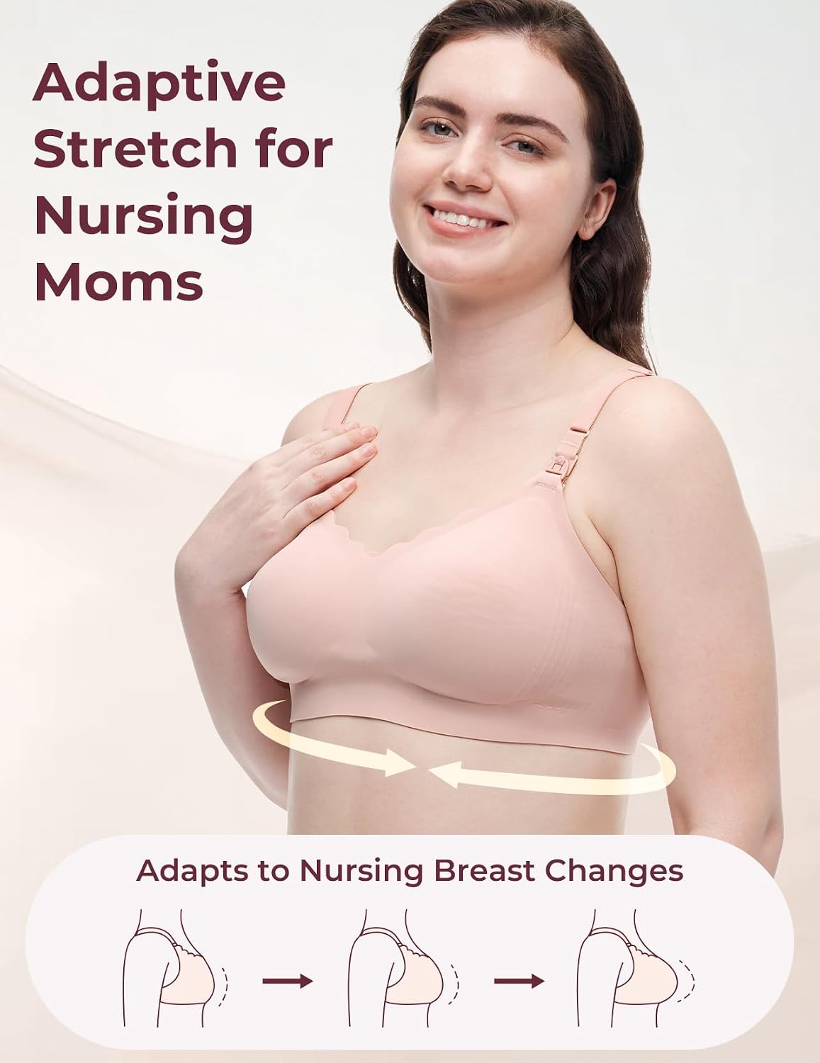 Momcozy 4-in-1 Hands-Free Pumping Bra with Cooling Support — image 7
