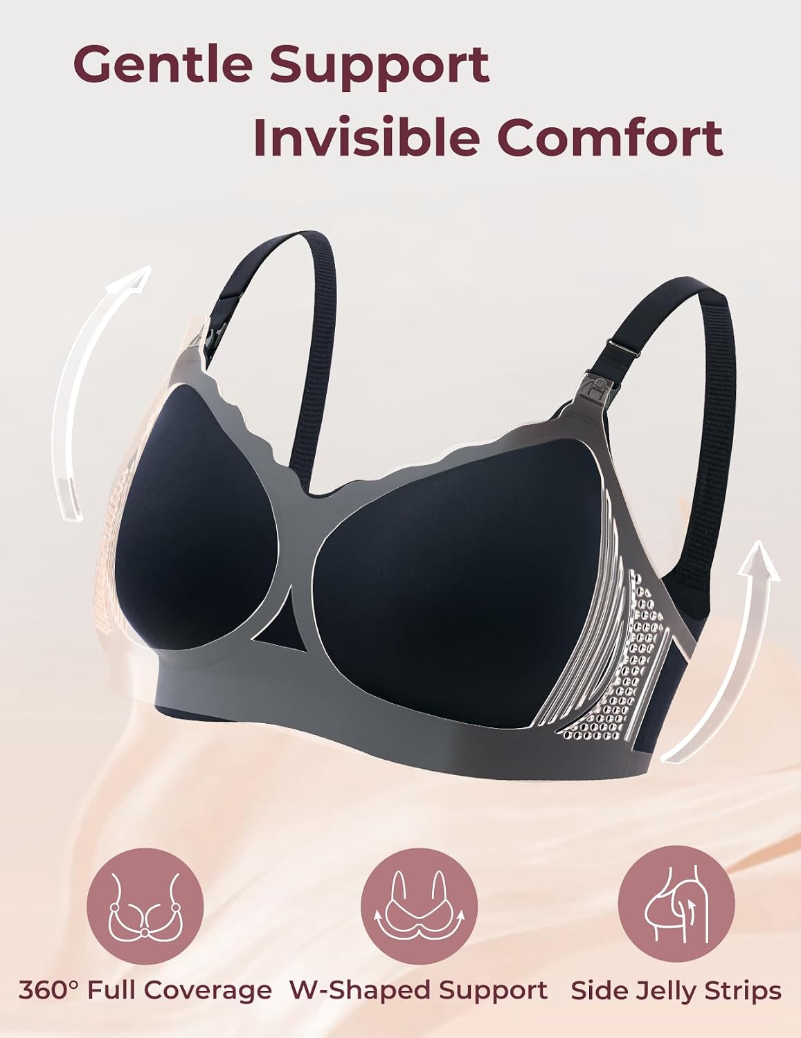 Momcozy 4-in-1 Hands-Free Pumping Bra with Cooling Fabric — image 6