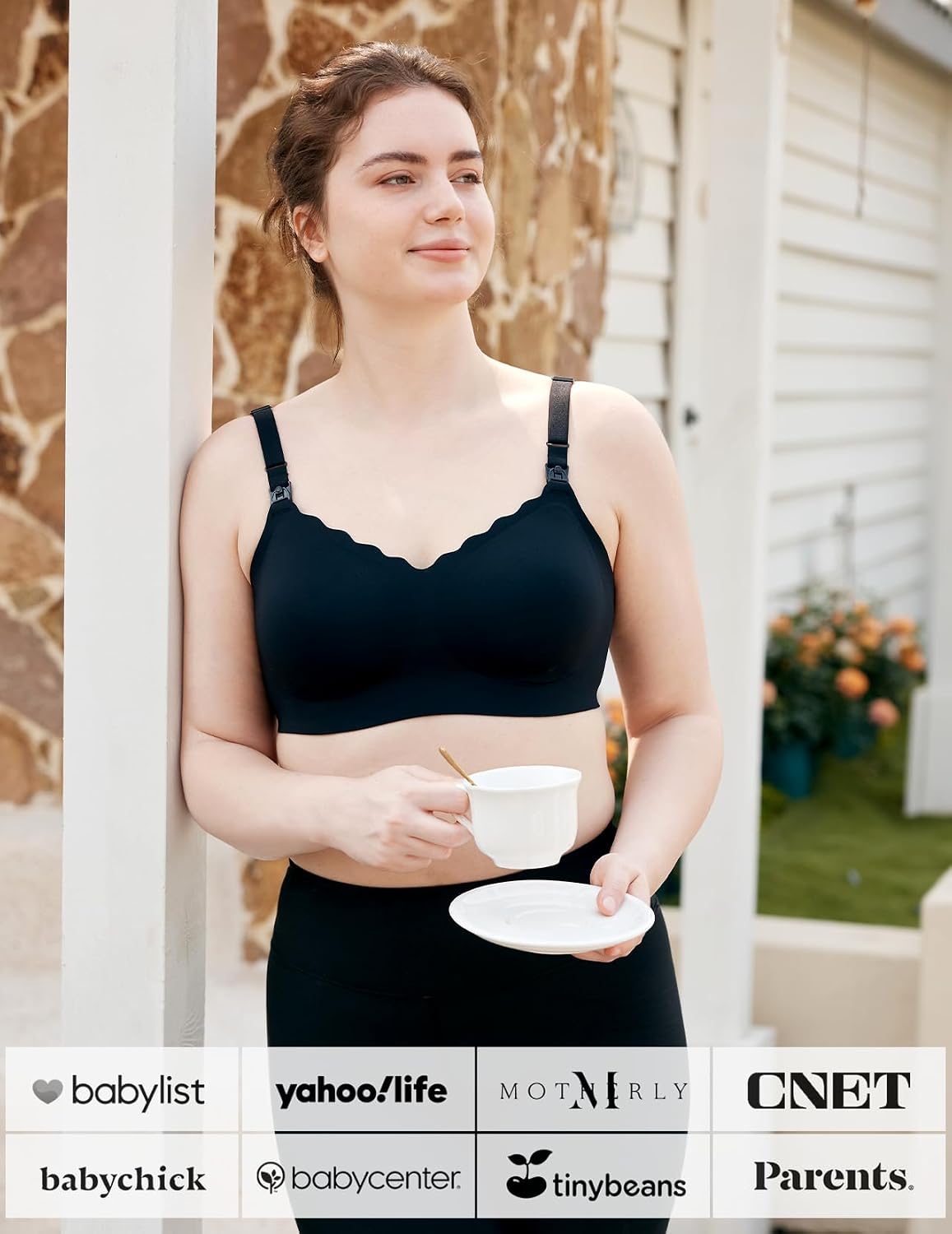 Momcozy 4-in-1 Hands-Free Pumping Bra with Cooling Fabric — image 9