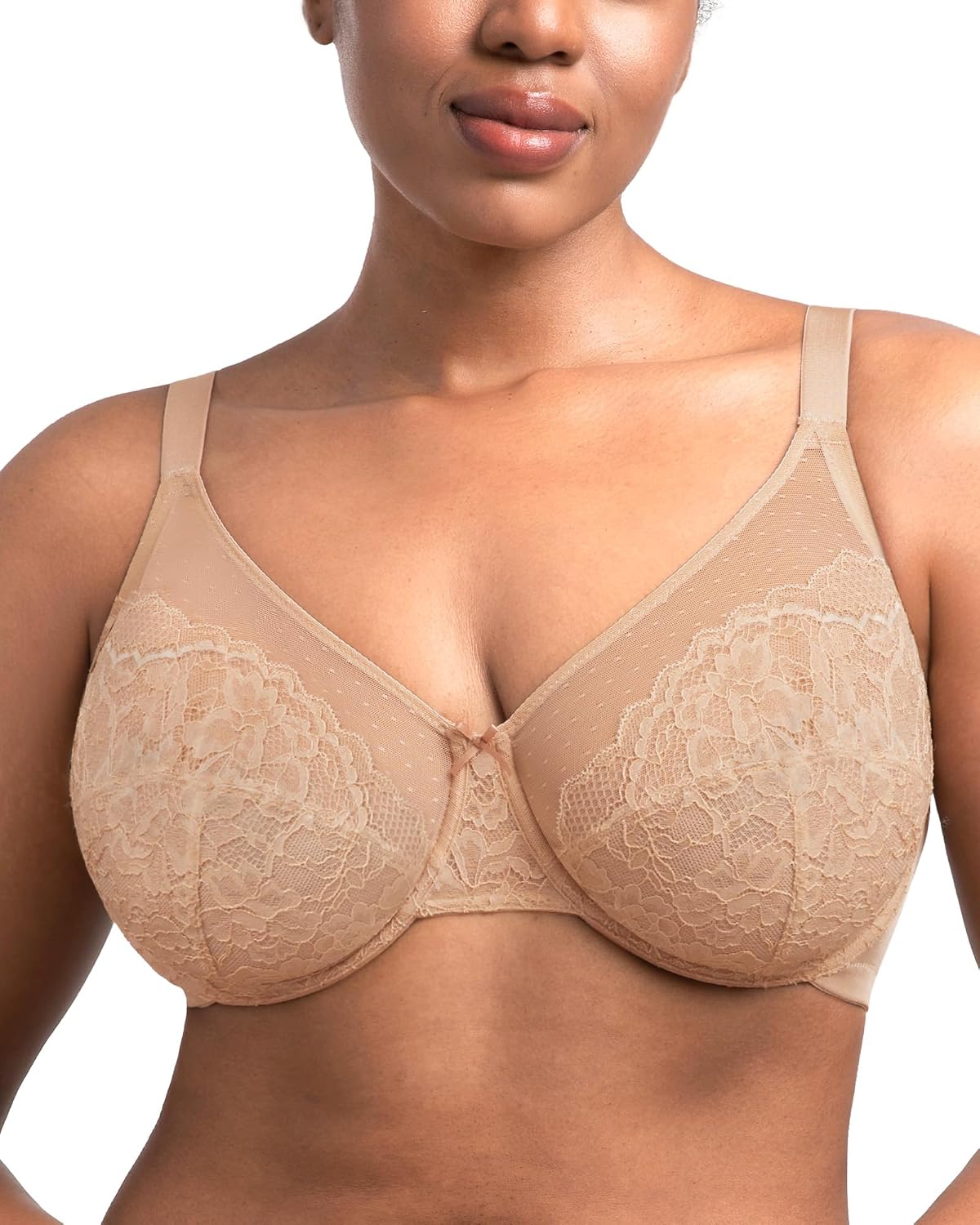 HSIA Enchante Lace Minimizer Bra for Women