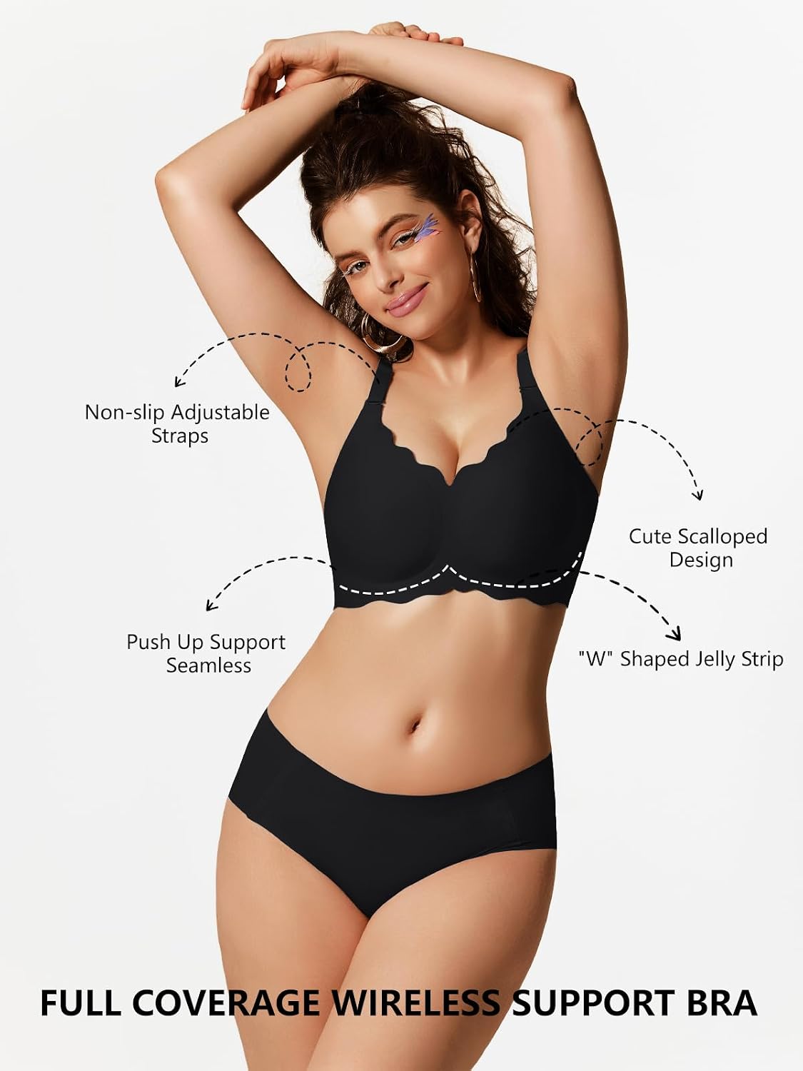 COCOMARTS Lace Push-Up Lingerie Set — image 4