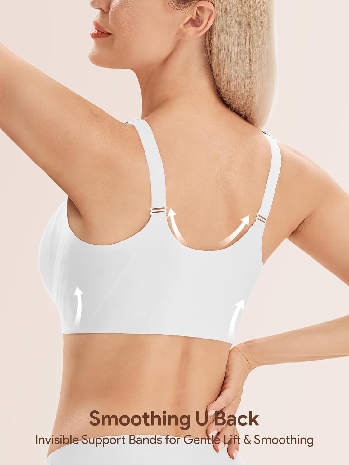 Angelhood Seamless Front Closure Wireless Bra — image 4